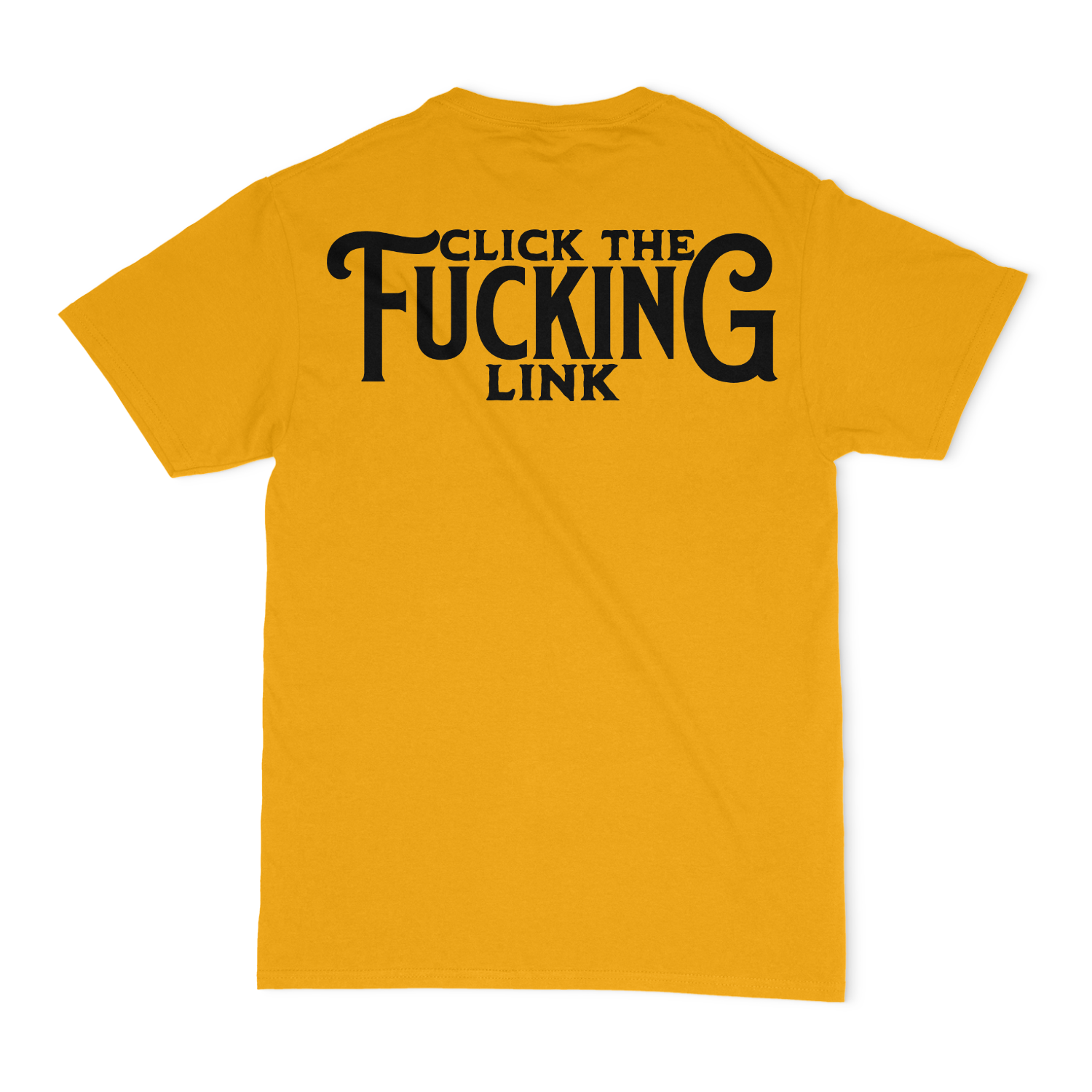 Joe The Bull Guy, Click The Fucking Link Unisex T-Shirt