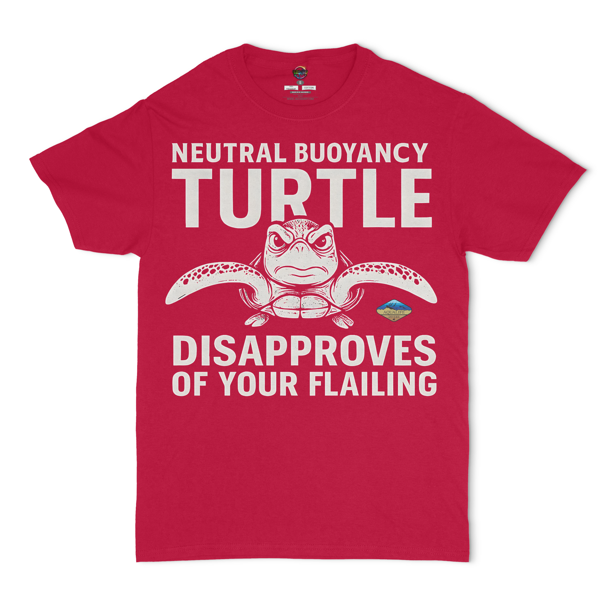 Neutral Buoyancy Turtle AquaLife Hunters Unisex T-Shirt