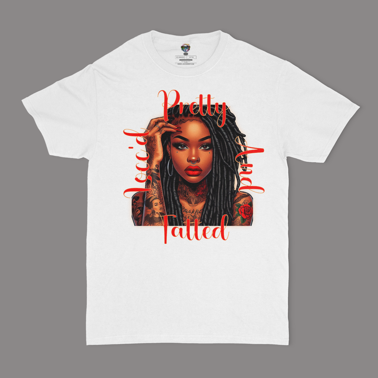 Pretty Locc'd and Tatted Unisex T-Shirt