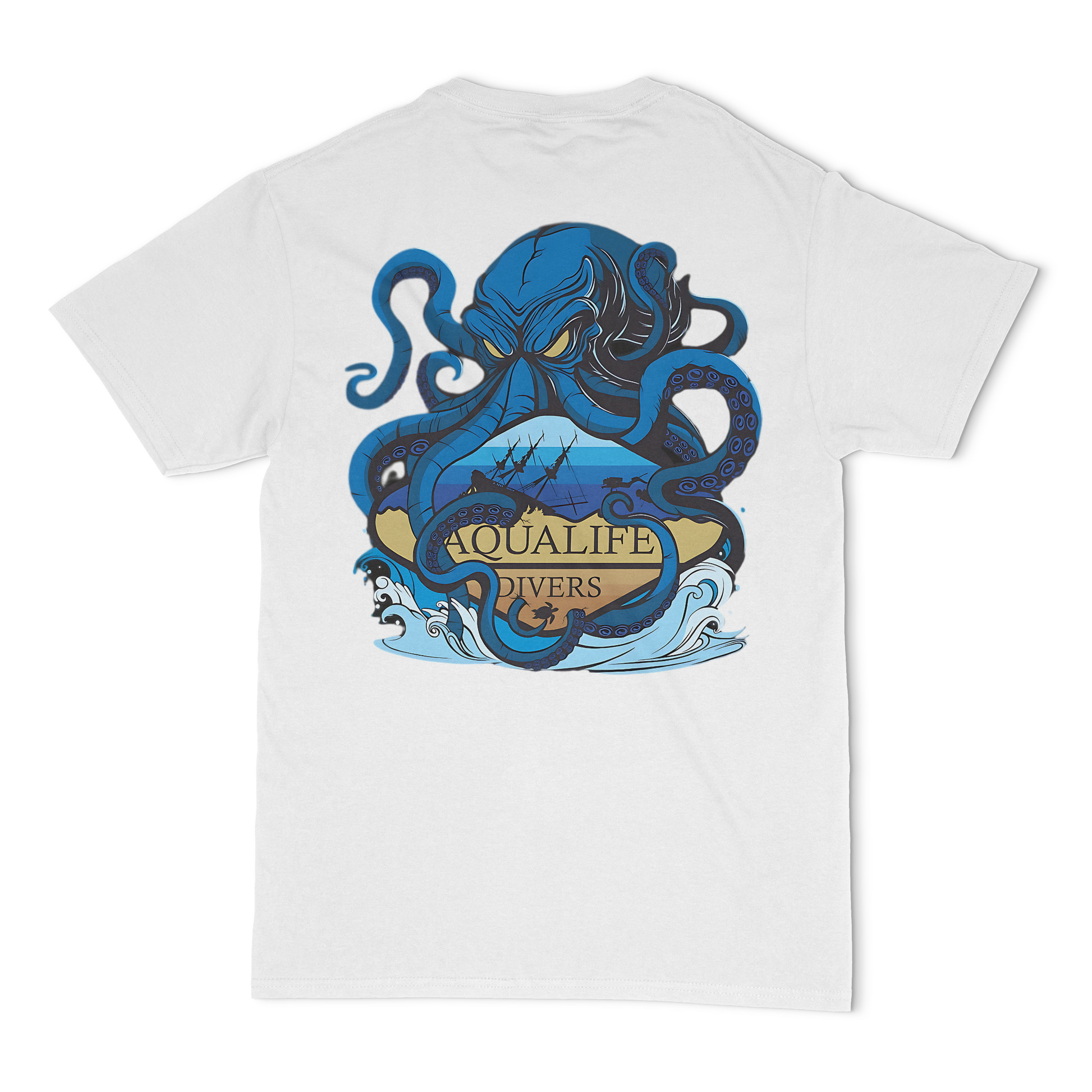 AquaLife Divers Front and Back Logo T-shirt