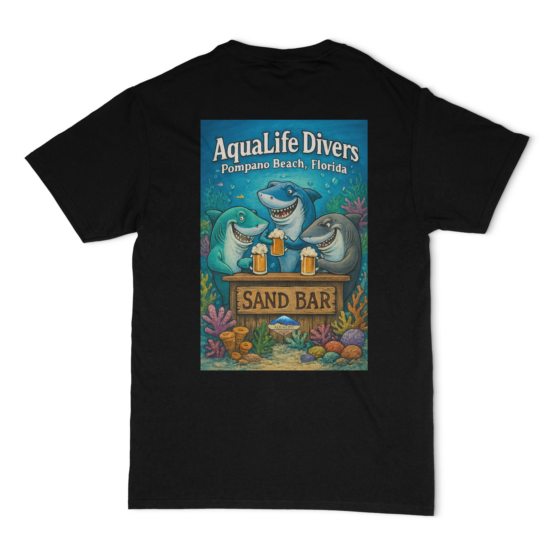 AquaLife Divers Sand Bar Unisex T-Shirt