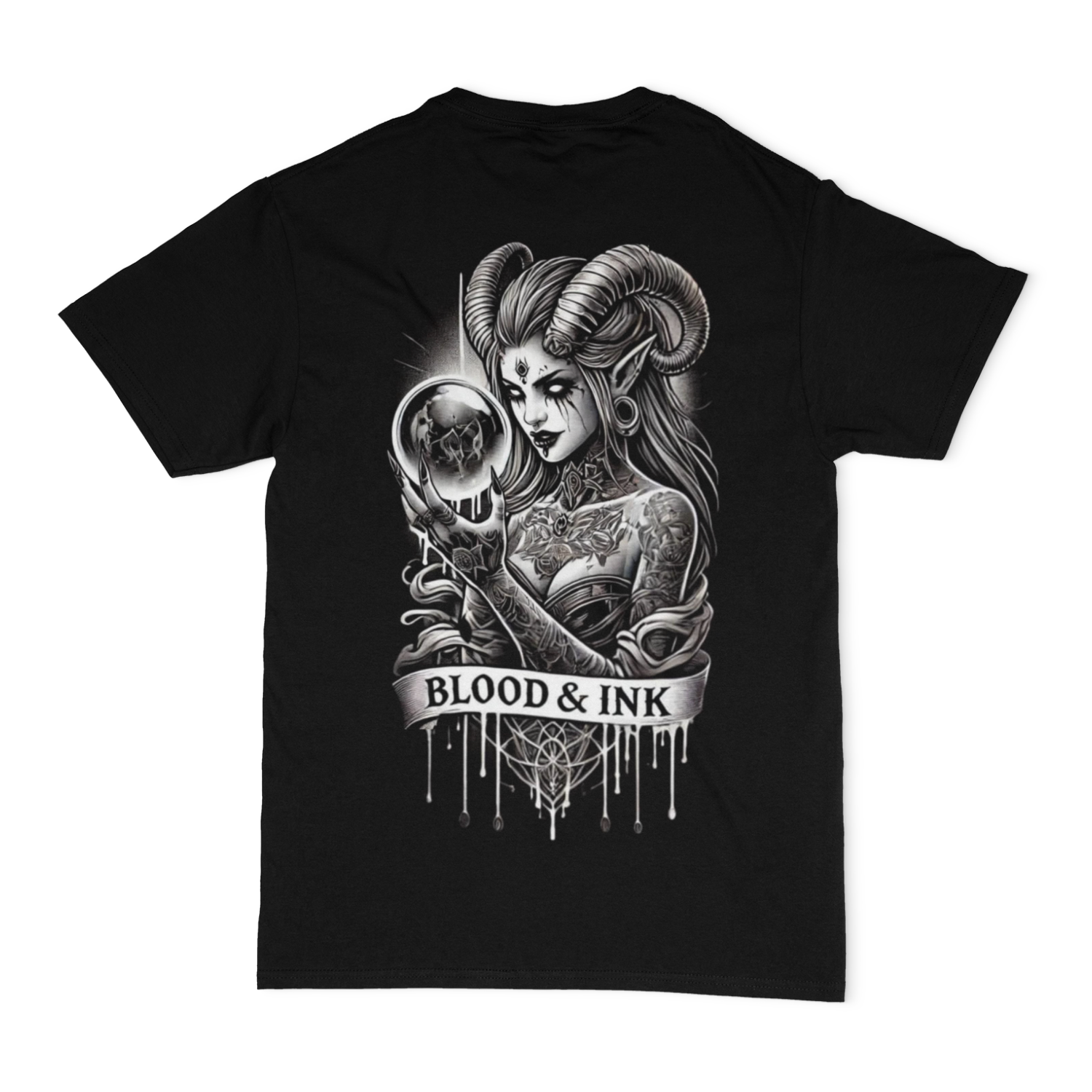Blood and Ink Graphic Unisex T-Shirt