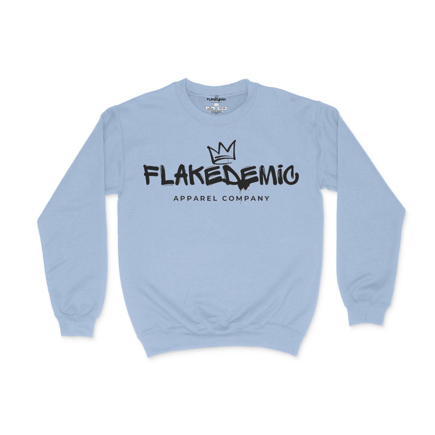 FLAKEDEMIC (Crown) Crewneck Unisex Sweatshirt