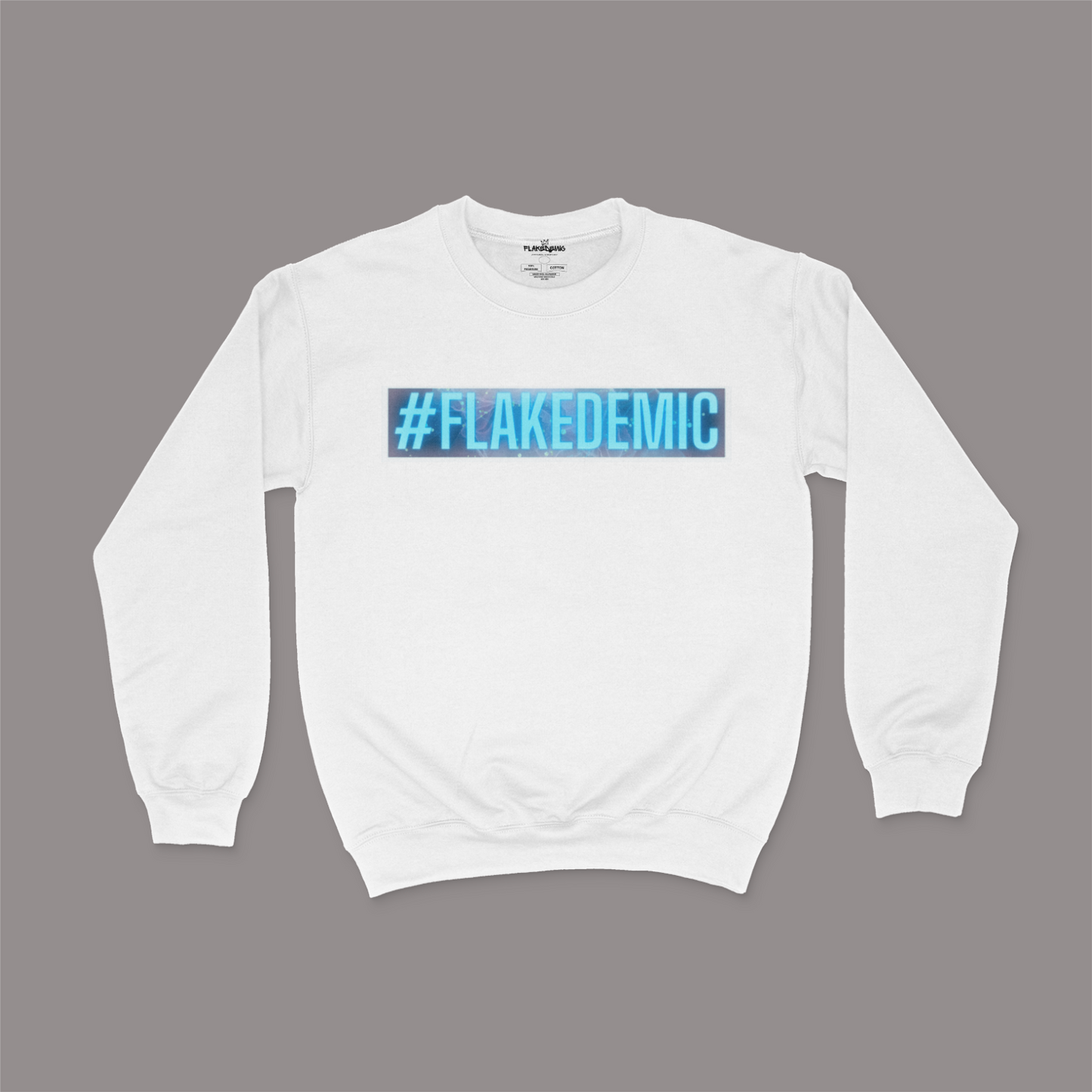 #FLAKEDEMIC Crewneck Unisex Sweatshirt