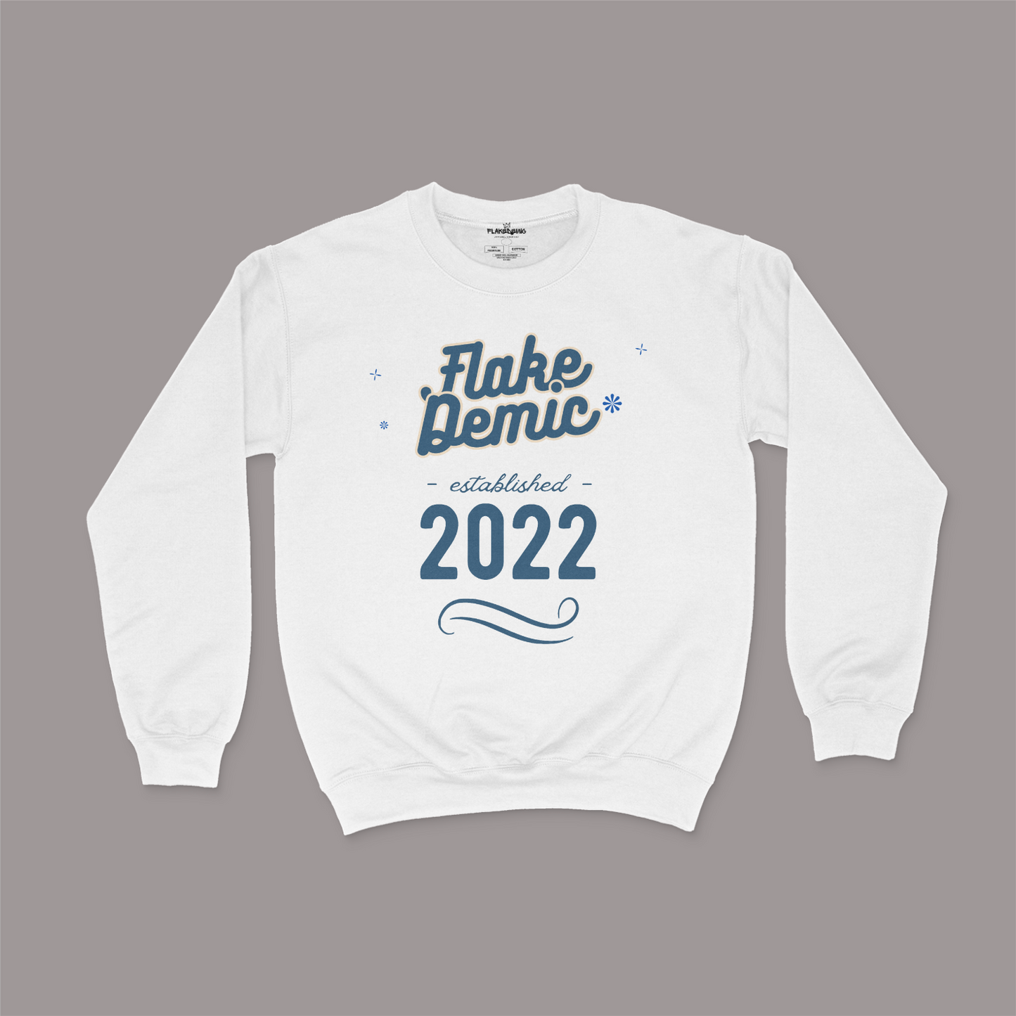 FLAKEDEMIC 2022 Crewneck Unisex Sweatshirt