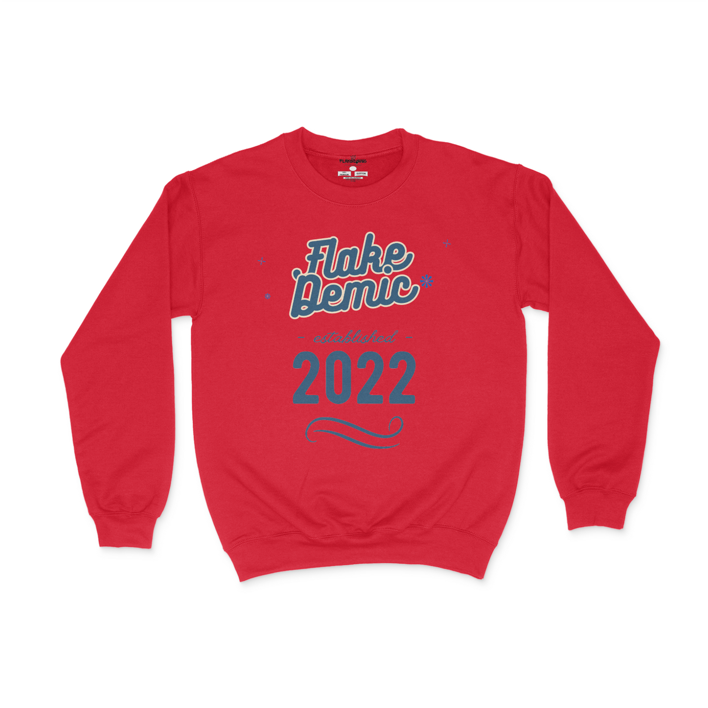 FLAKEDEMIC 2022 Crewneck Unisex Sweatshirt