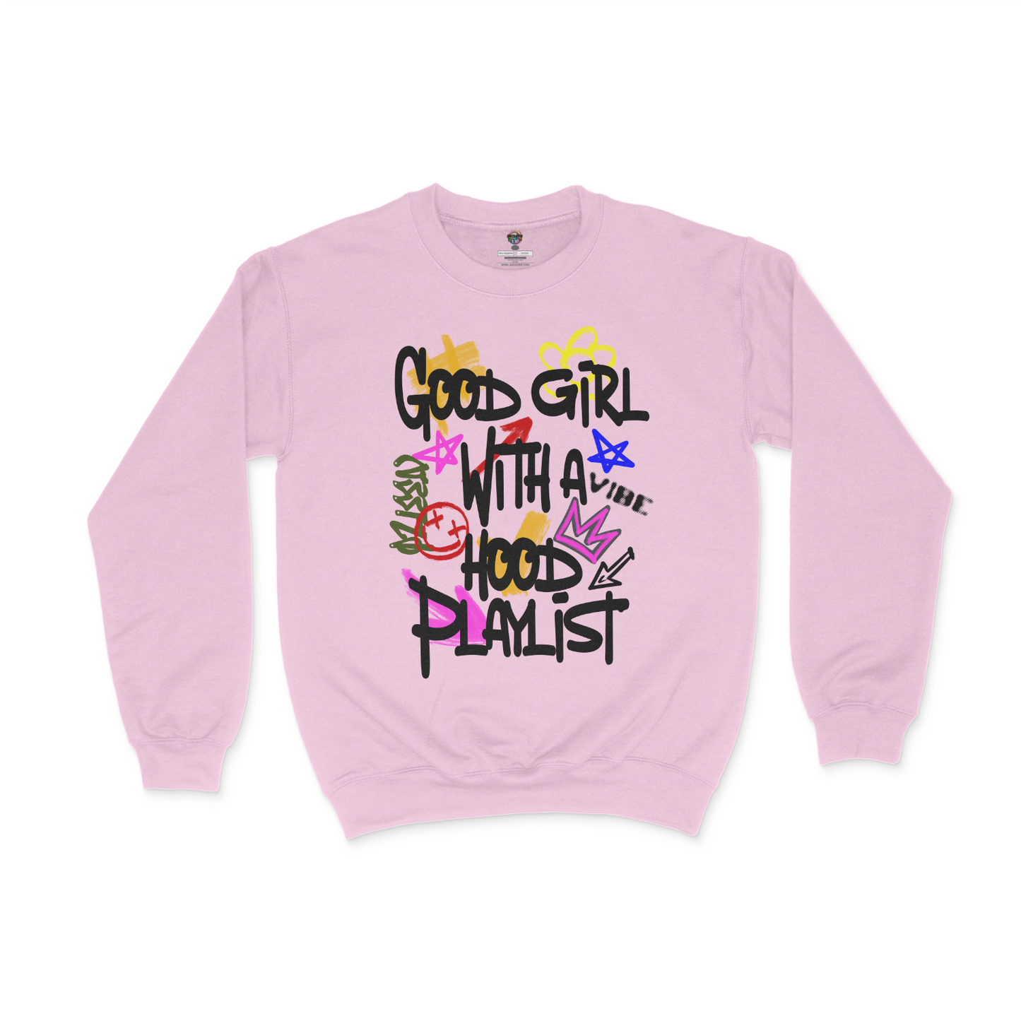 Good Girl With A Hood Playlist Unisex Sweatshirt