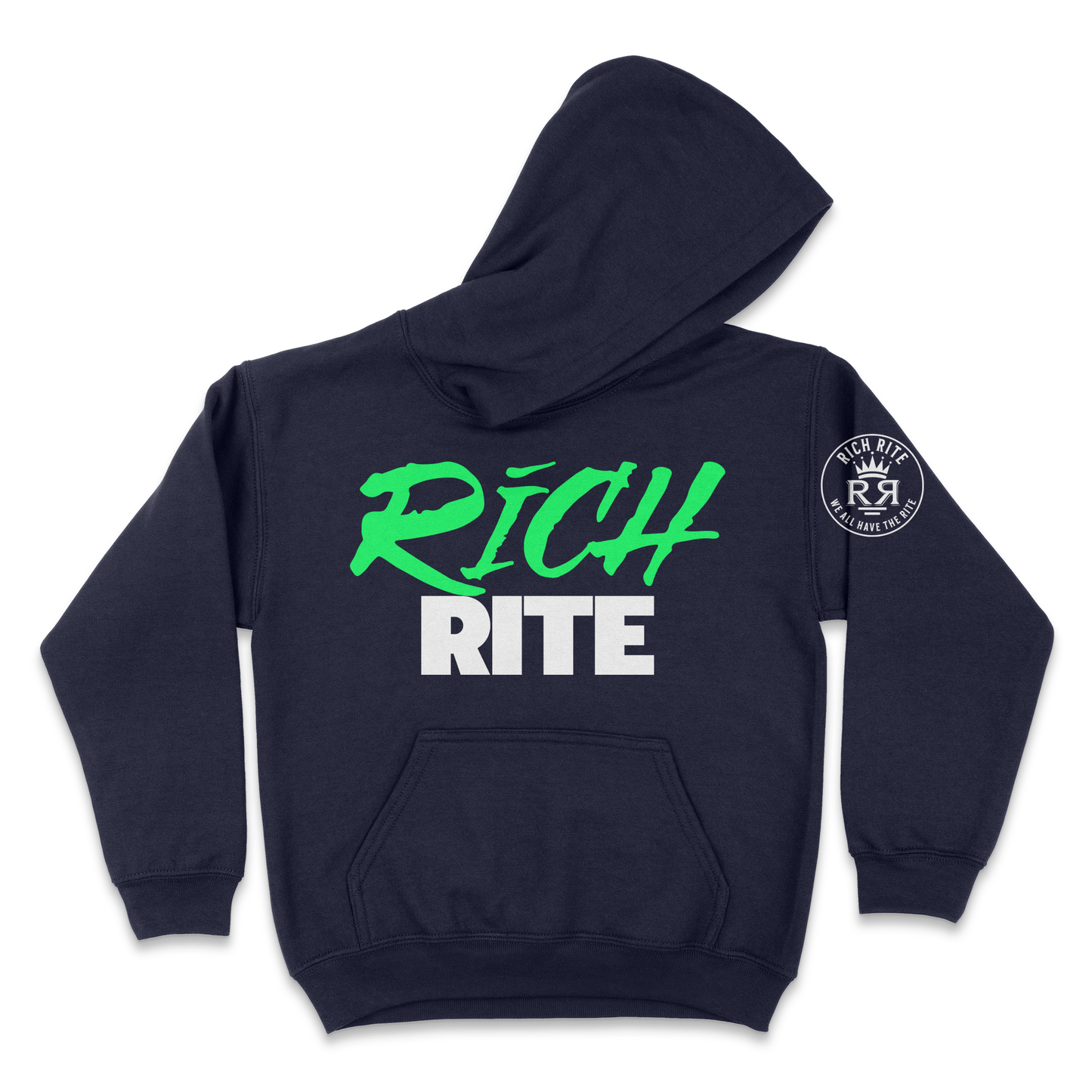 Rich Rite Lime Kid's Unisex Hoodie