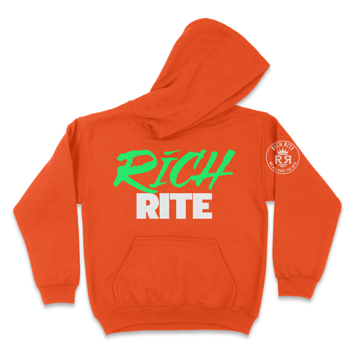 Rich Rite Lime Kid's Unisex Hoodie