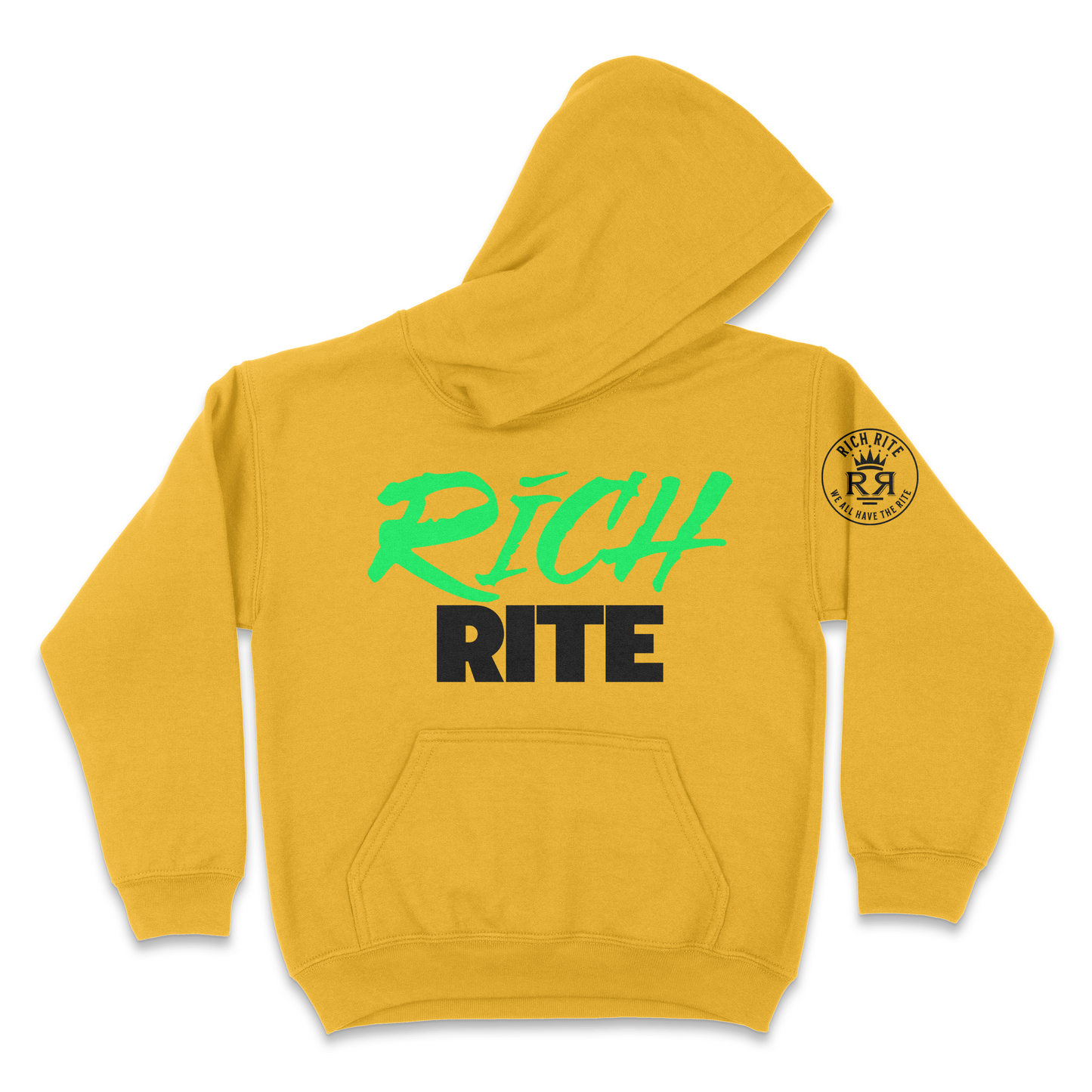 Rich Rite Lime Kid's Unisex Hoodie