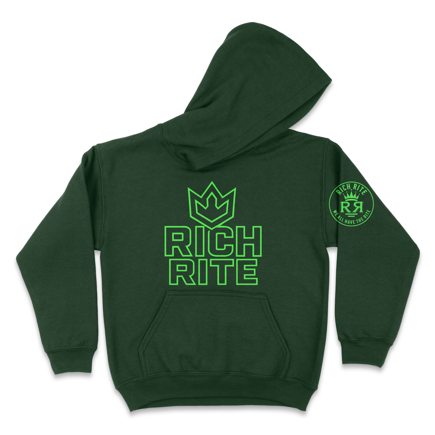 Rich Rite Crown Kid's Unisex Hoodie