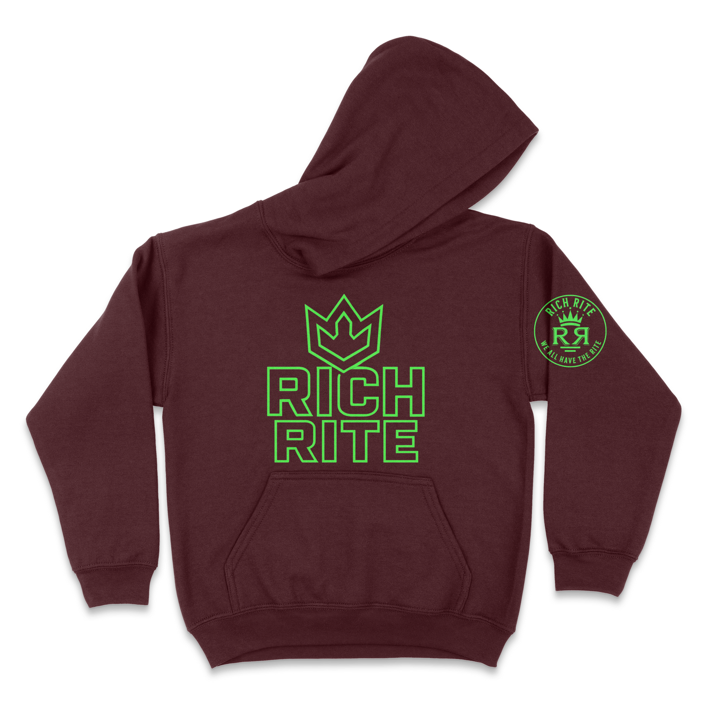 Rich Rite Crown Kid's Unisex Hoodie