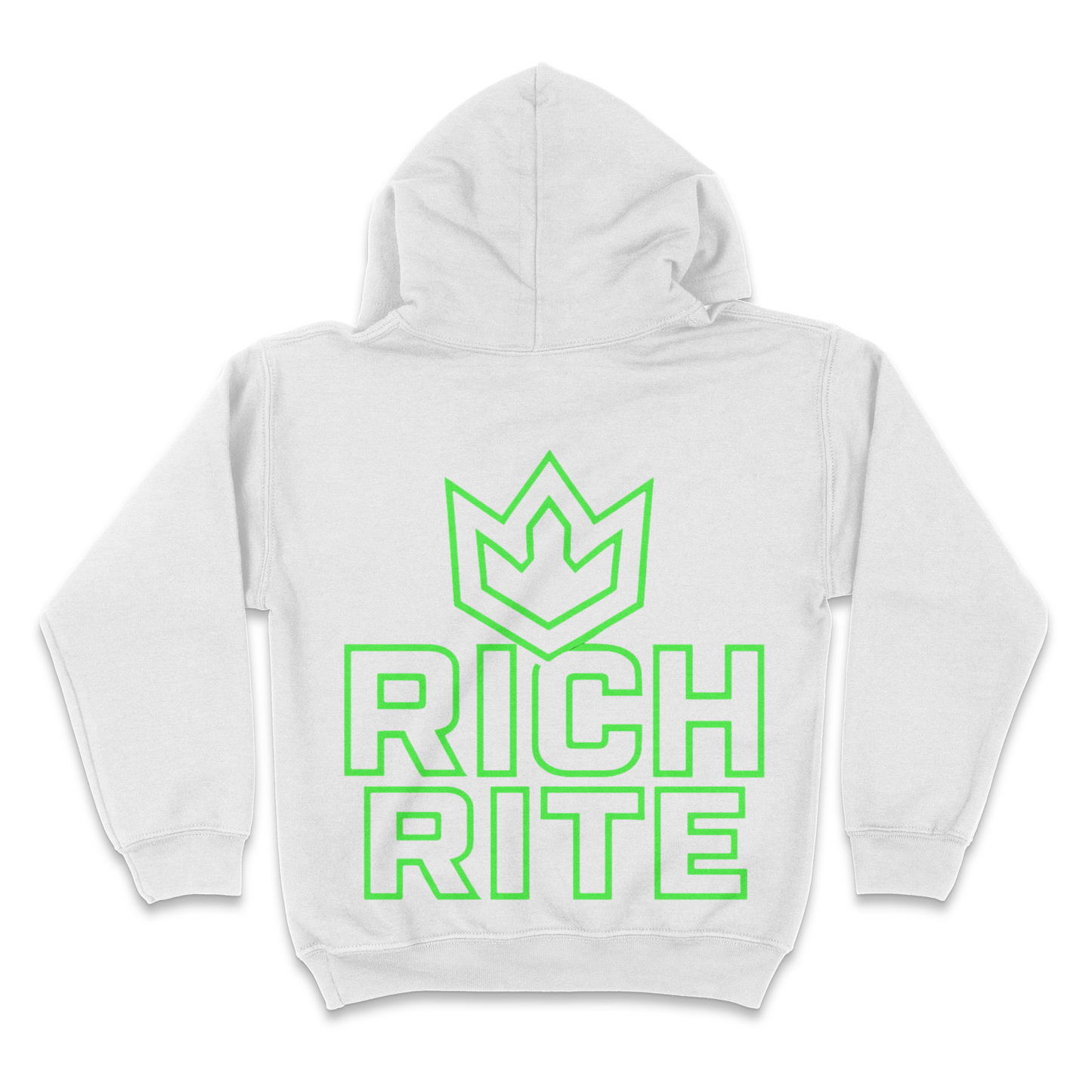 Rich Rite Crown Kid's Front and Back Unisex Hoodie