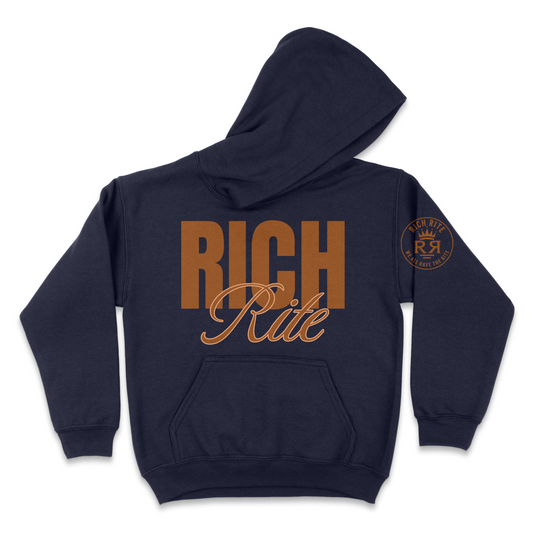 Rich Rite Chocolate Kid's Unisex Hoodie