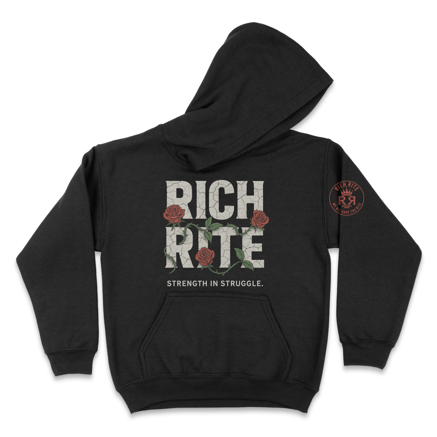 Rich Rite Rose Kid's Unisex Hoodie