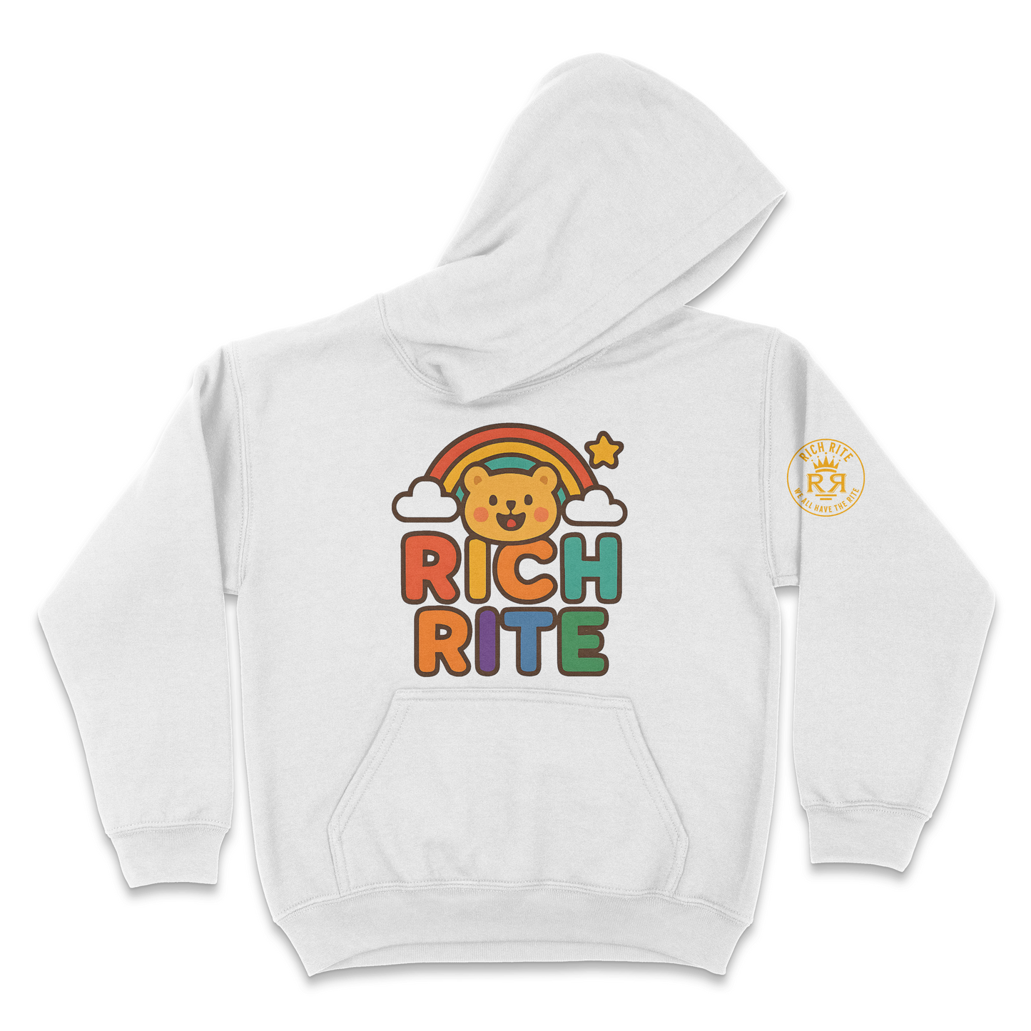 Rich Rite Rainbow Kid's Unisex Hoodie