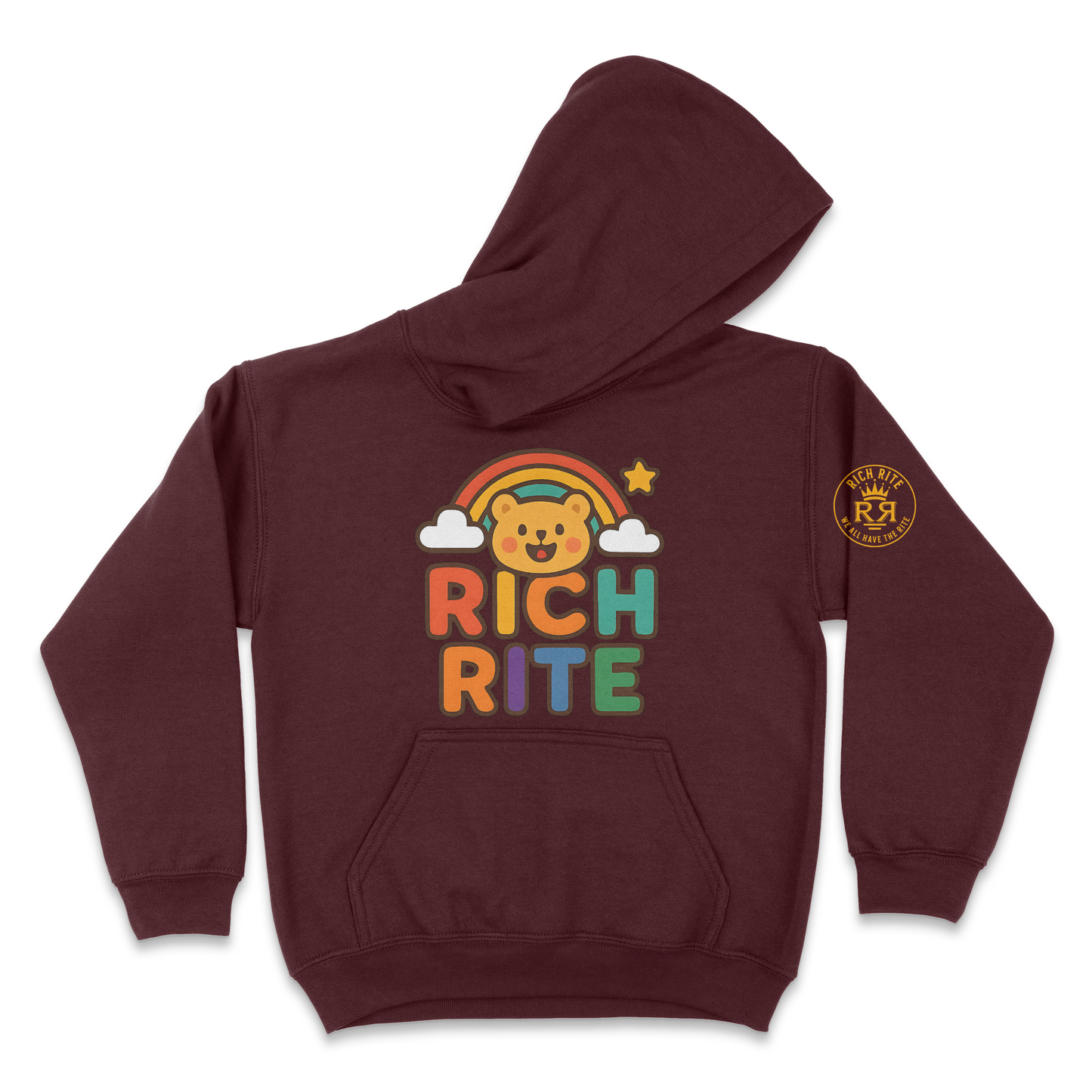 Rich Rite Rainbow Kid's Unisex Hoodie