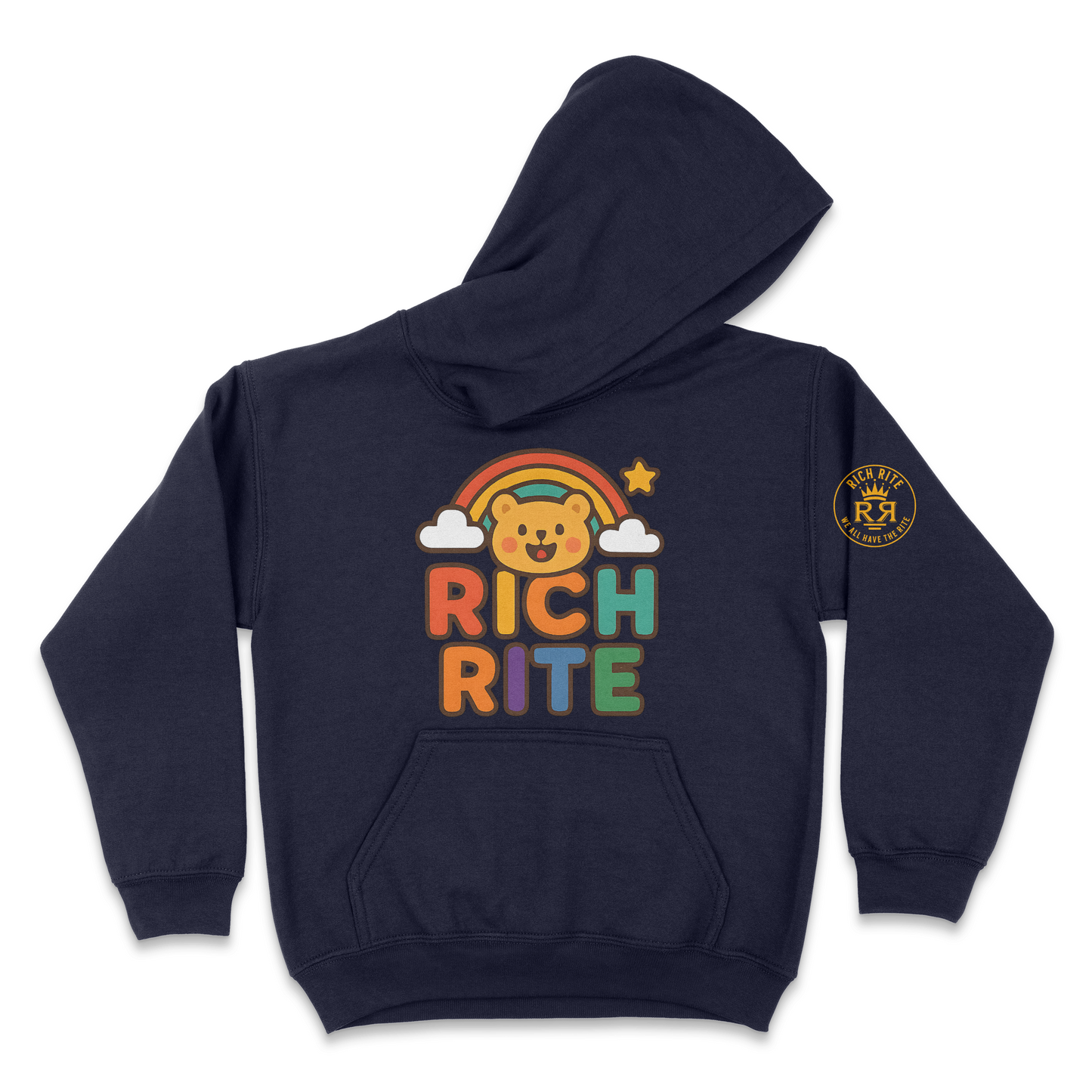 Rich Rite Rainbow Kid's Unisex Hoodie