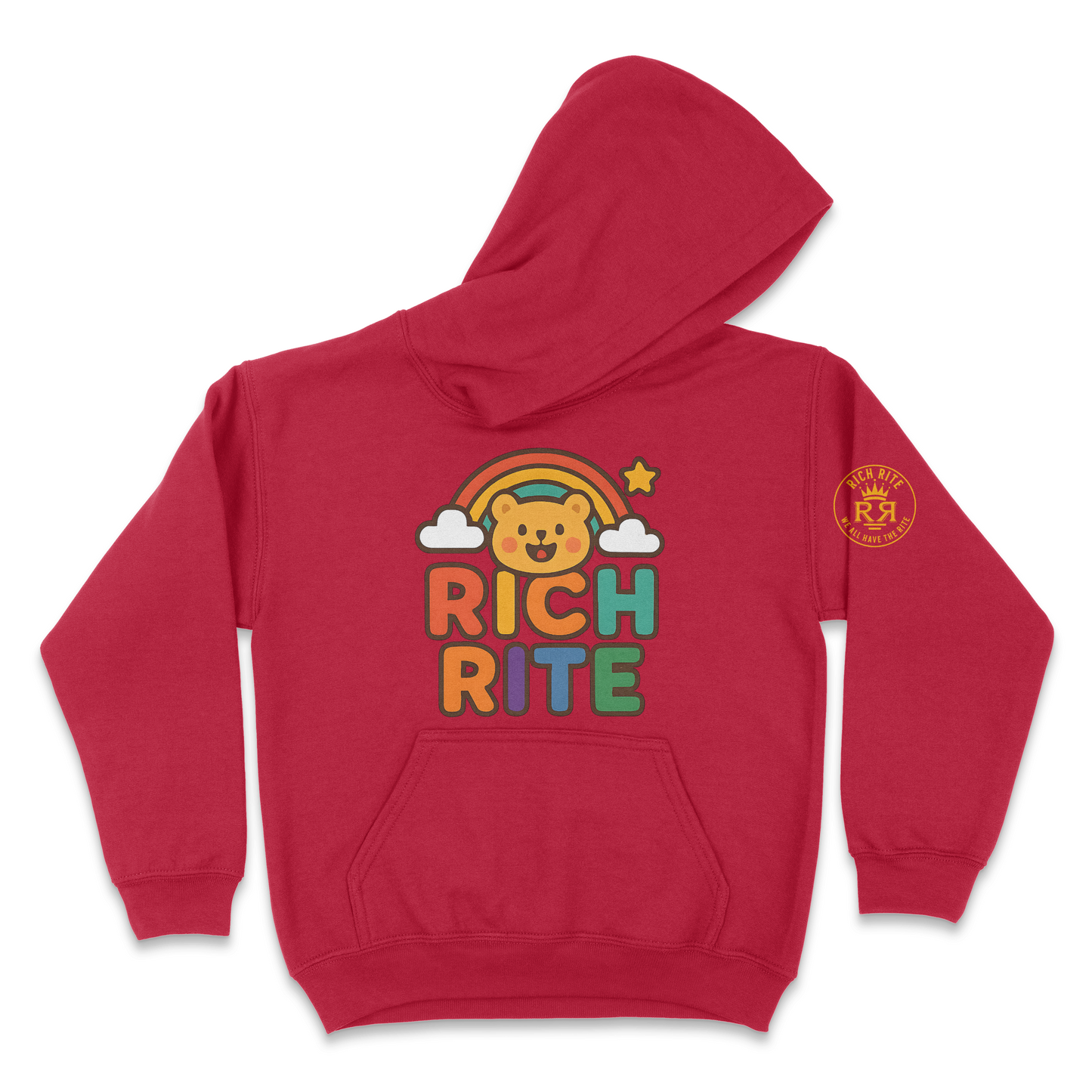 Rich Rite Rainbow Kid's Unisex Hoodie
