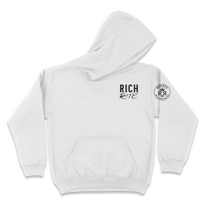 Rich Rite Logo Front and Back Kid's Unisex Hoodie