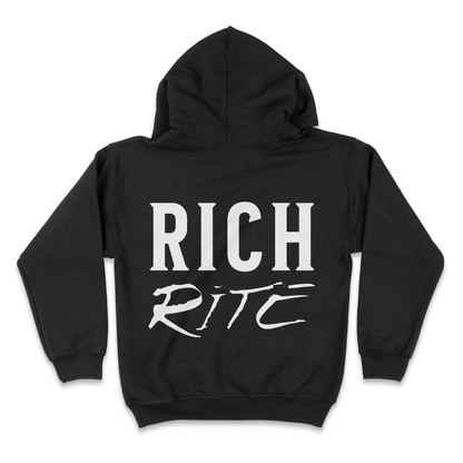Rich Rite Logo Front and Back Kid's Unisex Hoodie