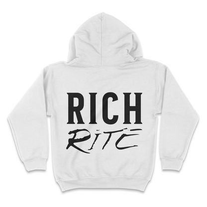 Rich Rite Logo Front and Back Kid's Unisex Hoodie