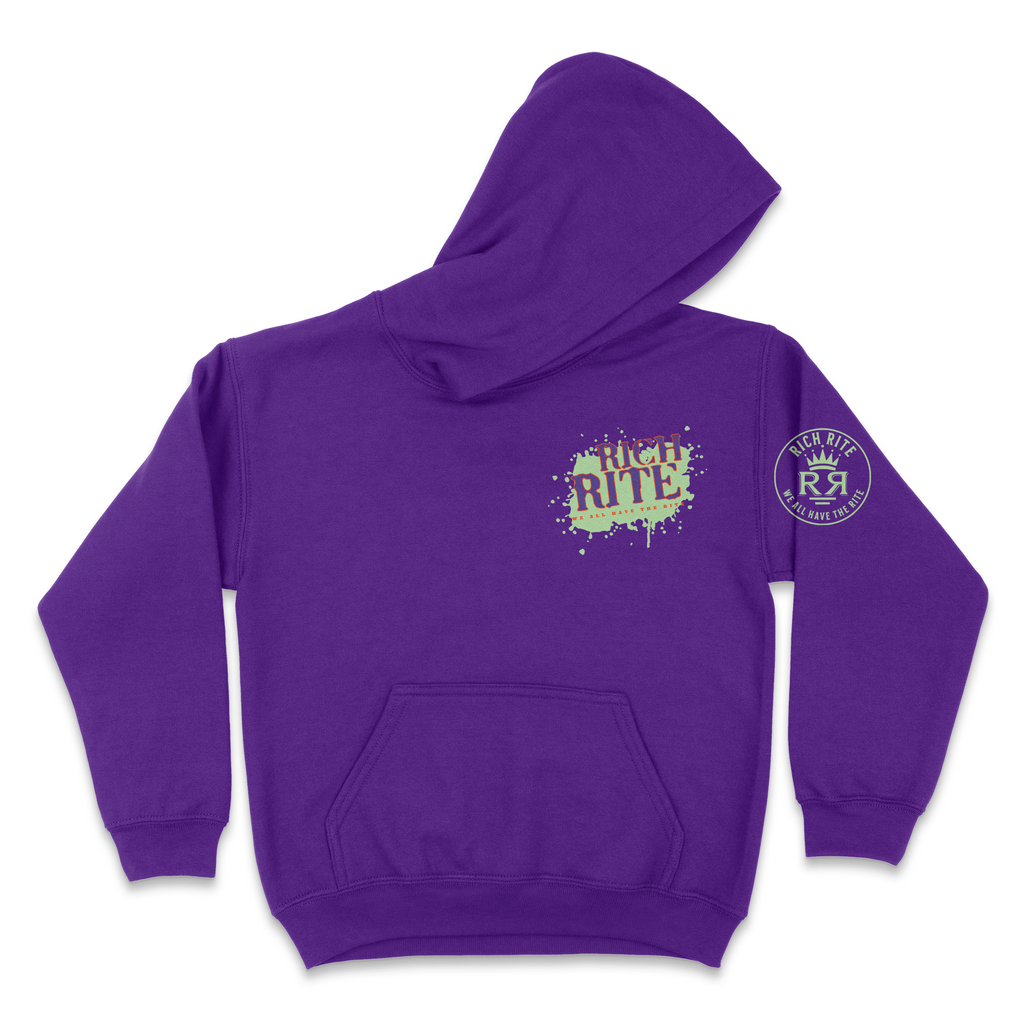 Rich Rite Color Splash Kid's Unisex Hoodie