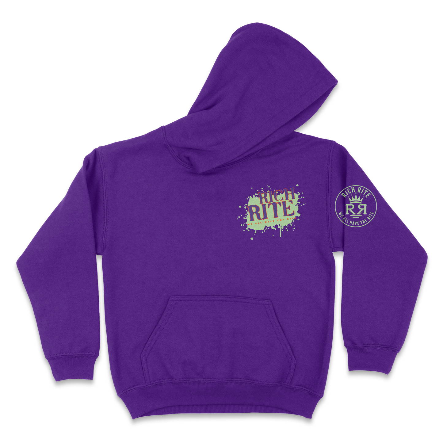 Rich Rite Color Splash Kid's Unisex Hoodie