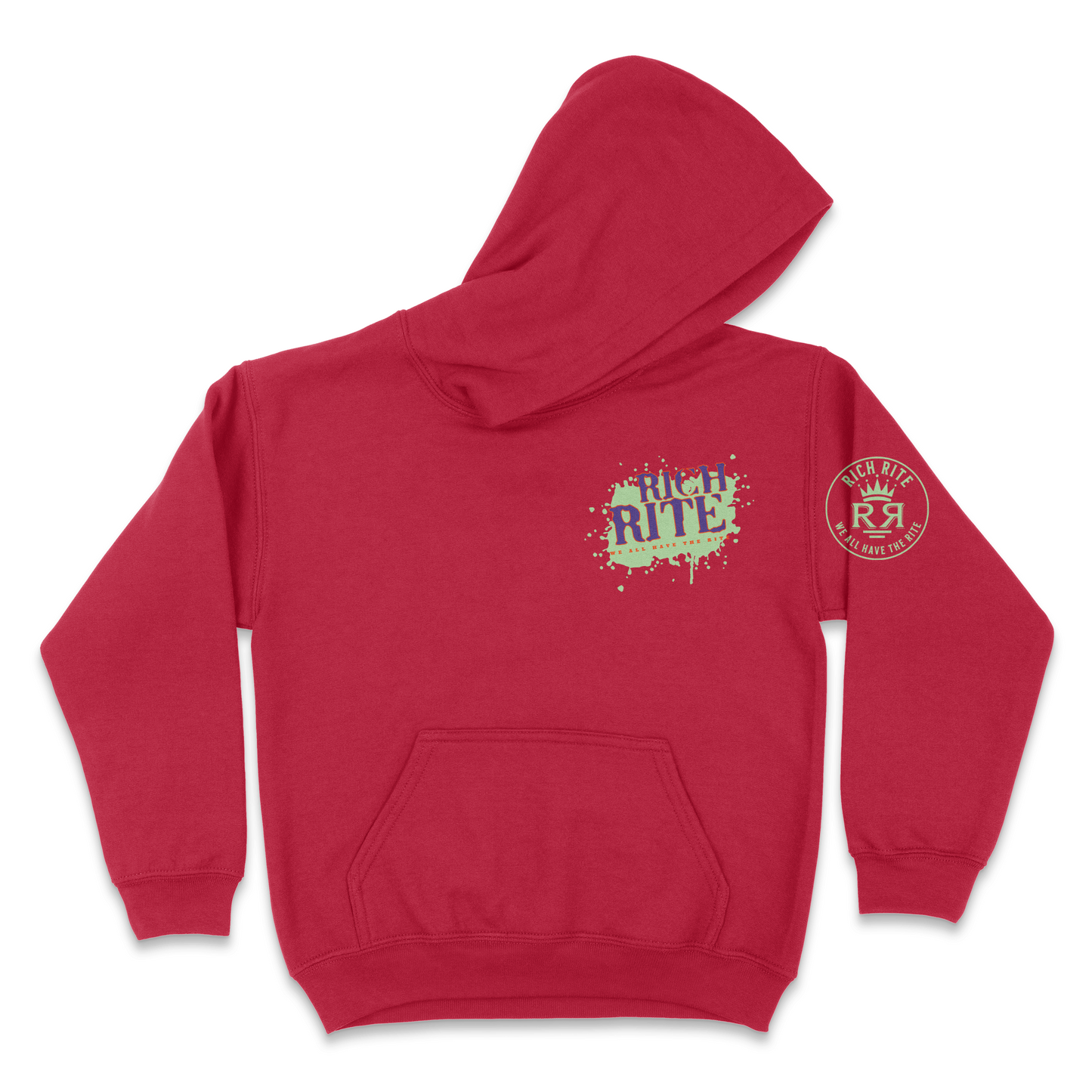 Rich Rite Color Splash Kid's Unisex Hoodie