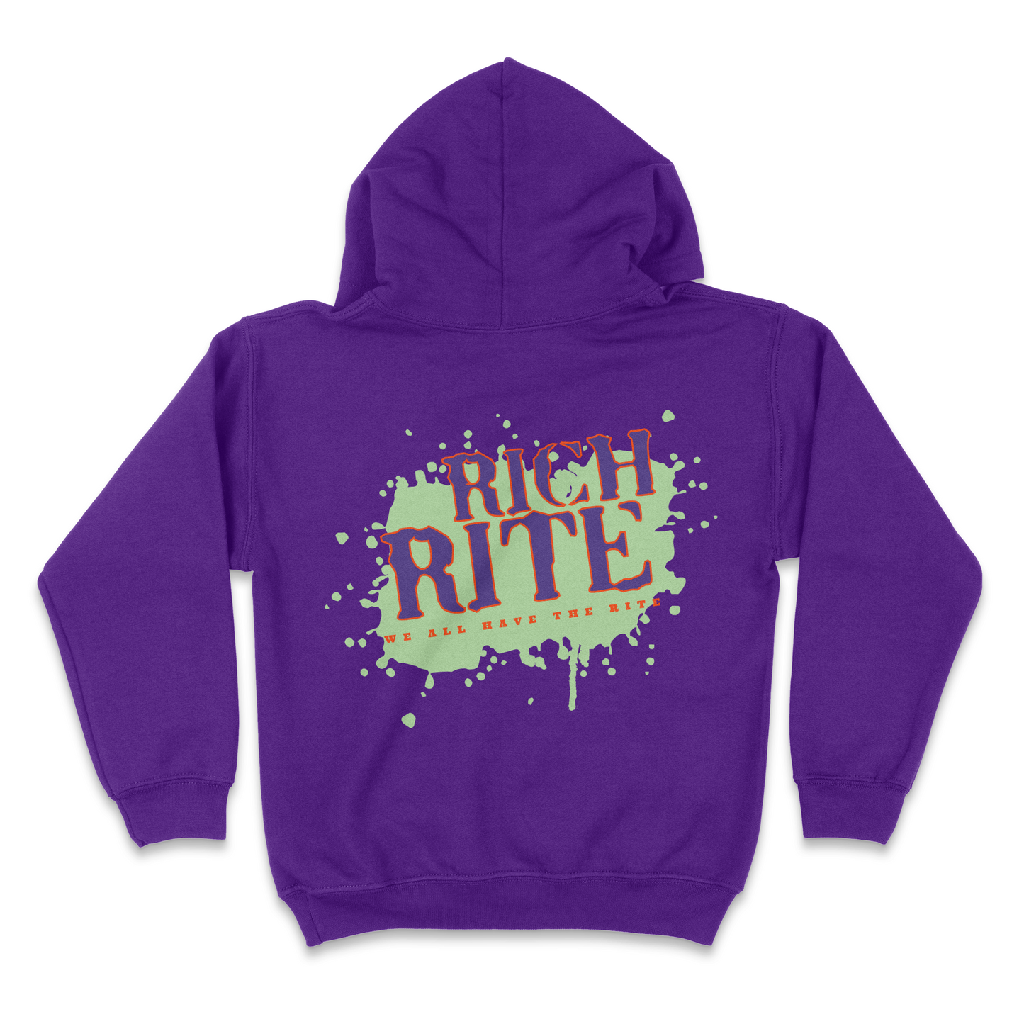 Rich Rite Color Splash Kid's Unisex Hoodie