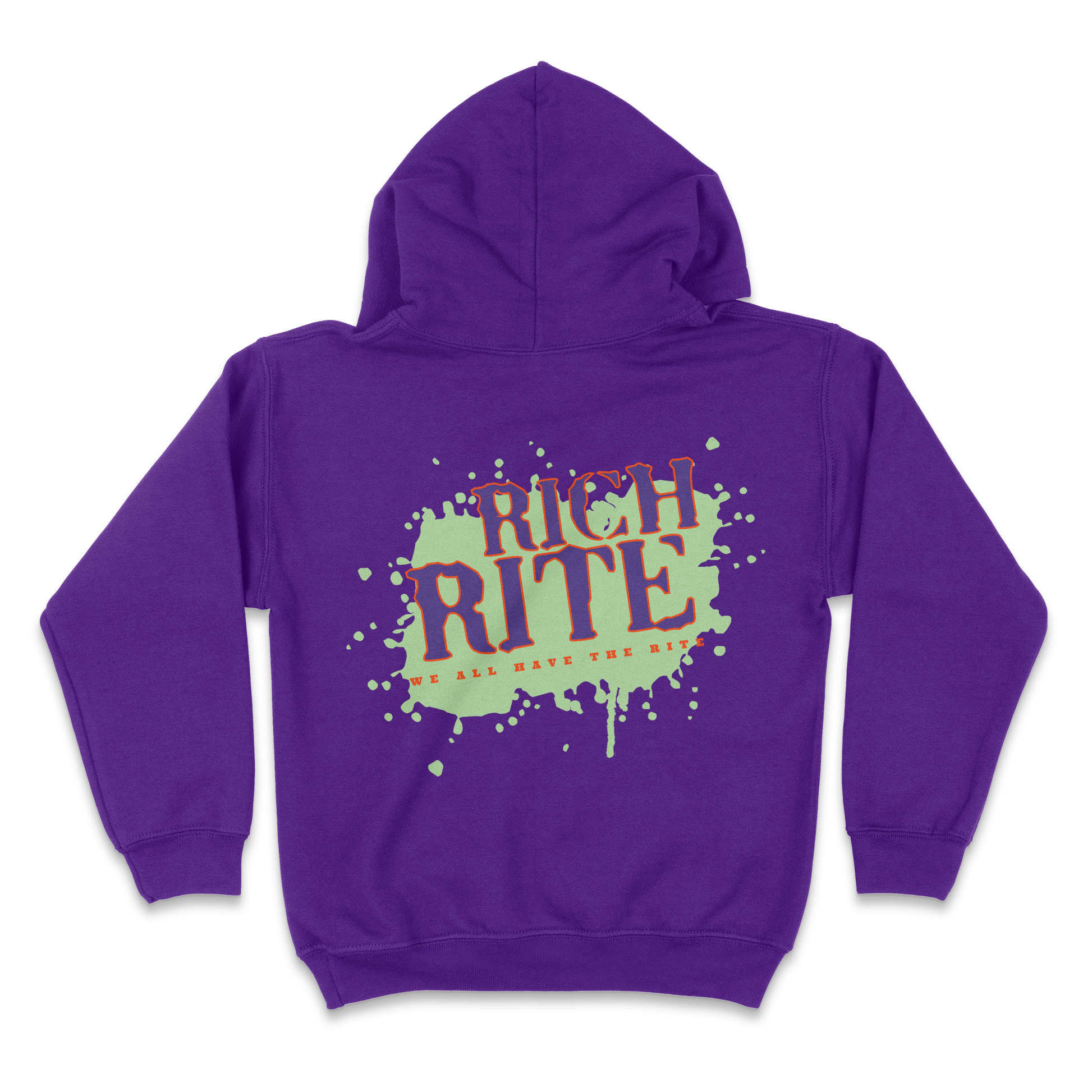 Rich Rite Color Splash Kid's Unisex Hoodie