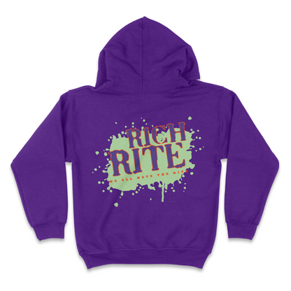 Rich Rite Color Splash Kid's Unisex Hoodie