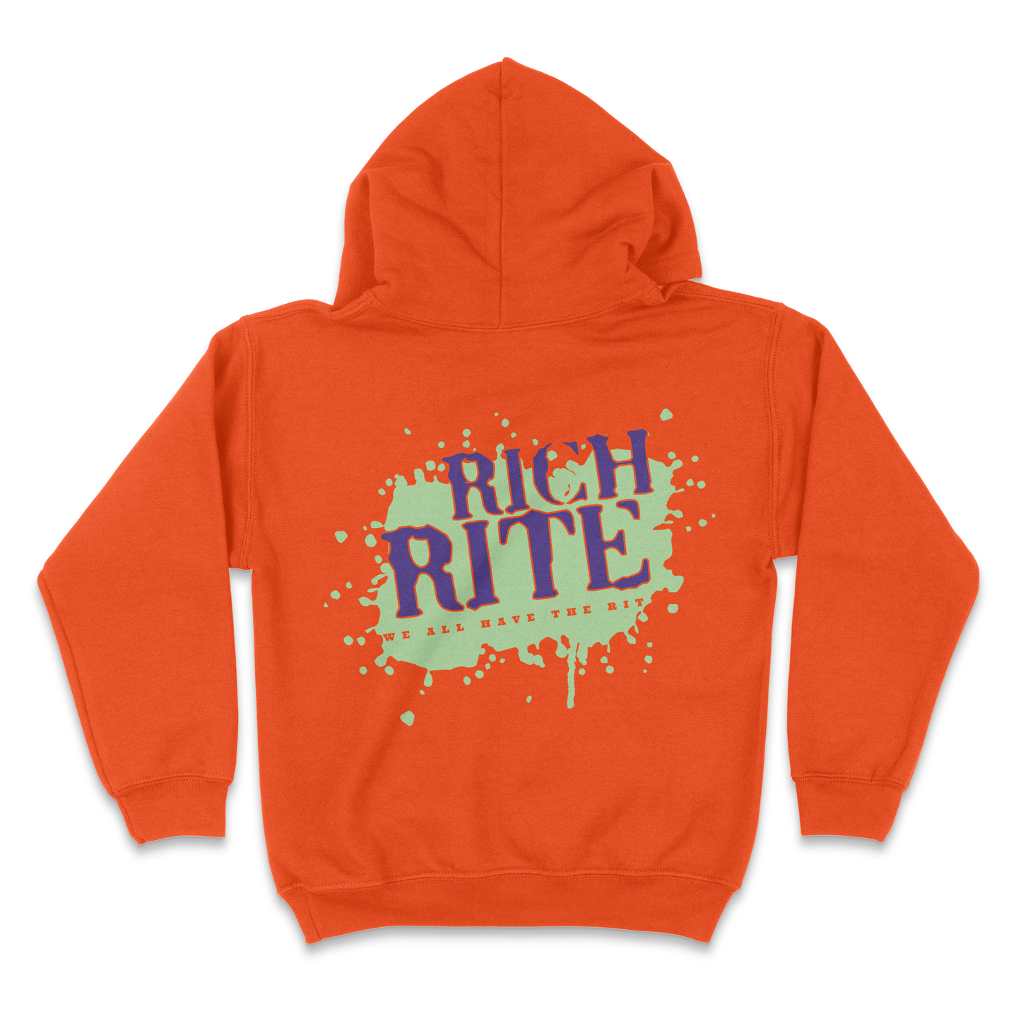Rich Rite Color Splash Kid's Unisex Hoodie
