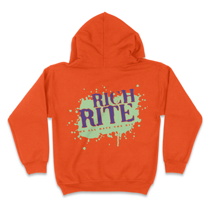 Rich Rite Color Splash Kid's Unisex Hoodie