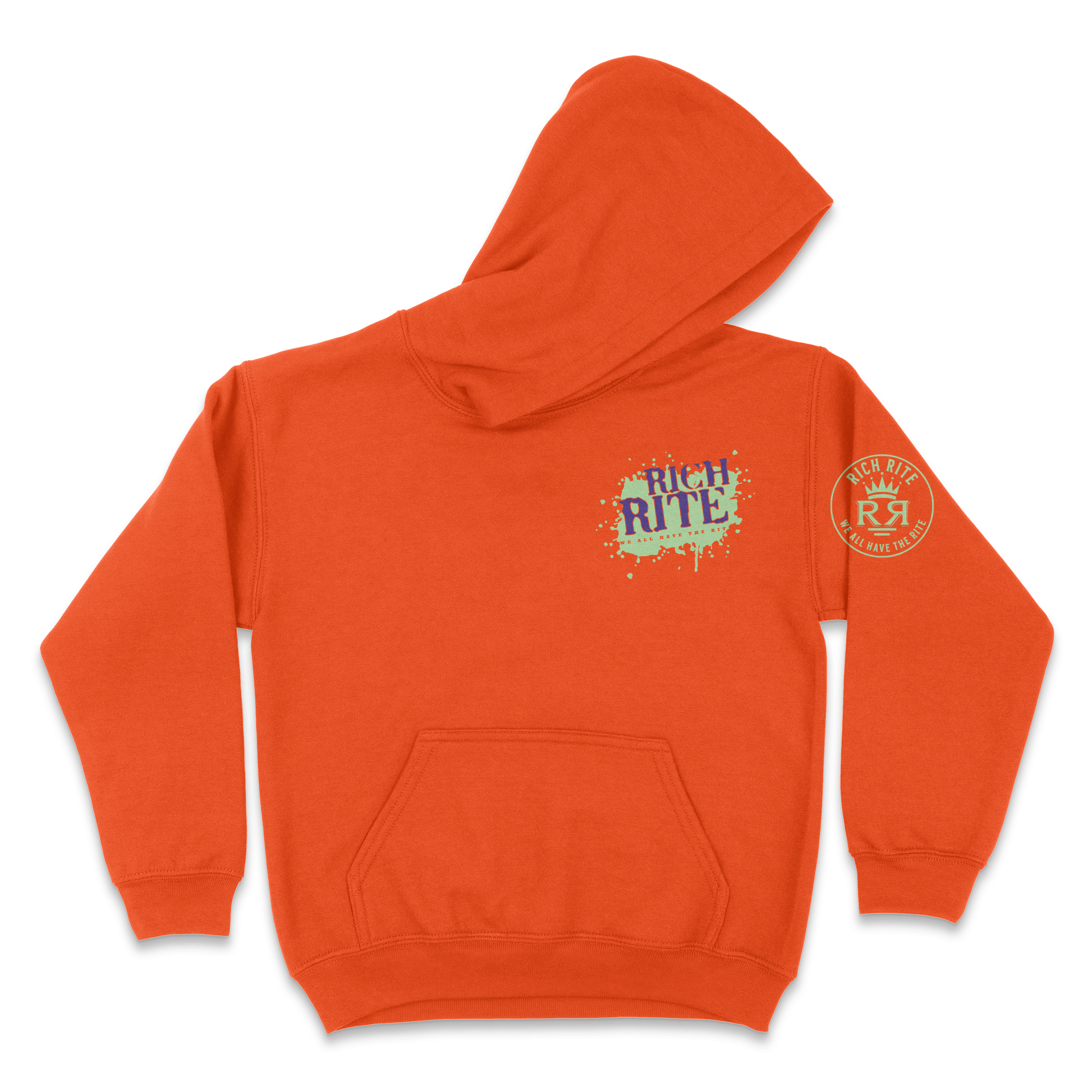 Rich Rite Color Splash Kid's Unisex Hoodie