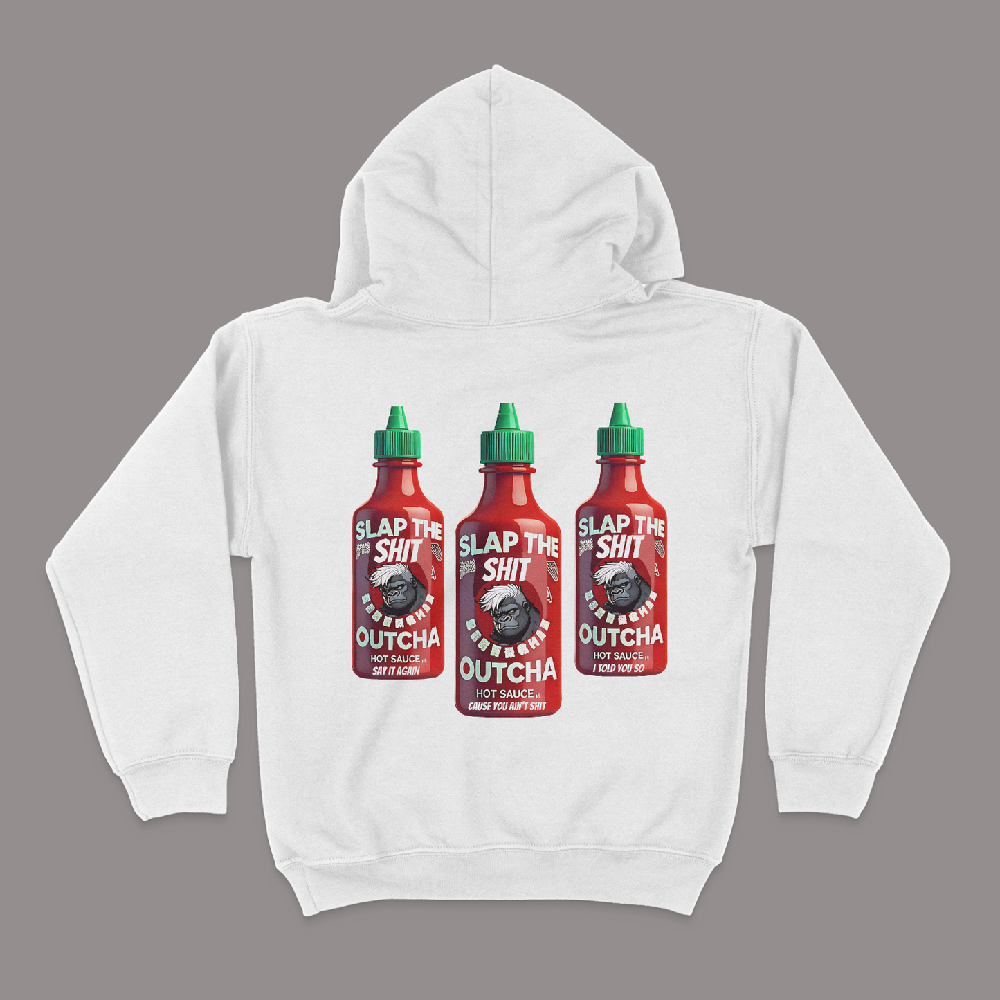 3 Flavors Hot Sauce Unisex Hoodie