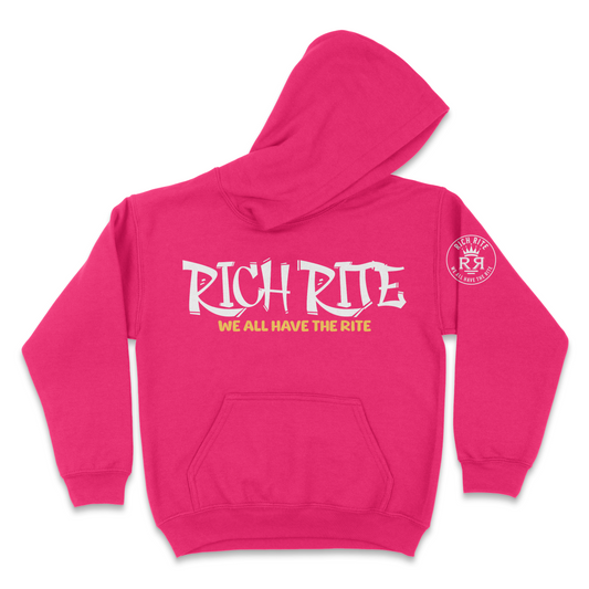 Rich Rite Graffiti Kid's Unisex Hoodie