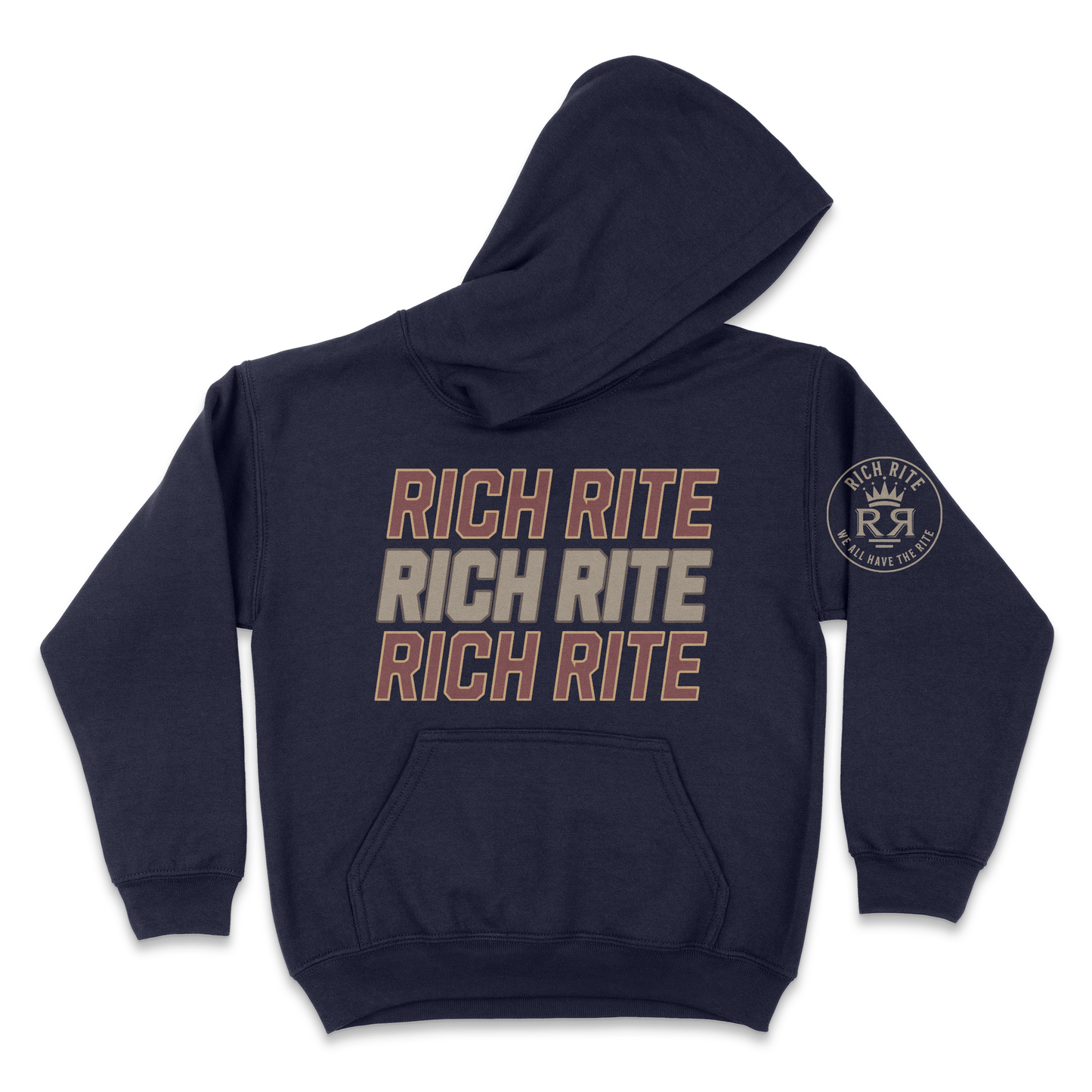 Rich Rite Triple kid's Unisex Hoodie