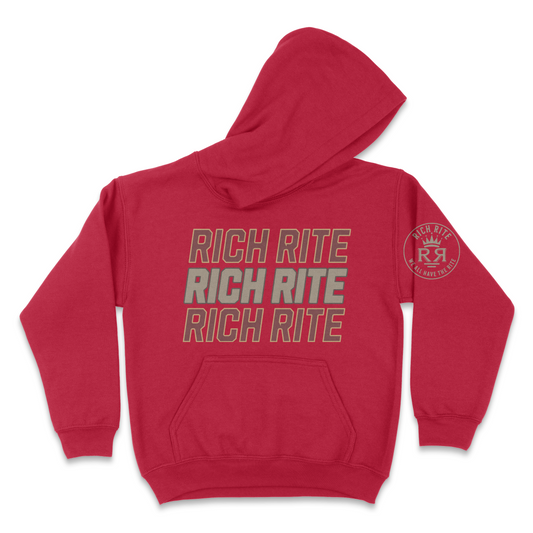 Rich Rite Triple kid's Unisex Hoodie