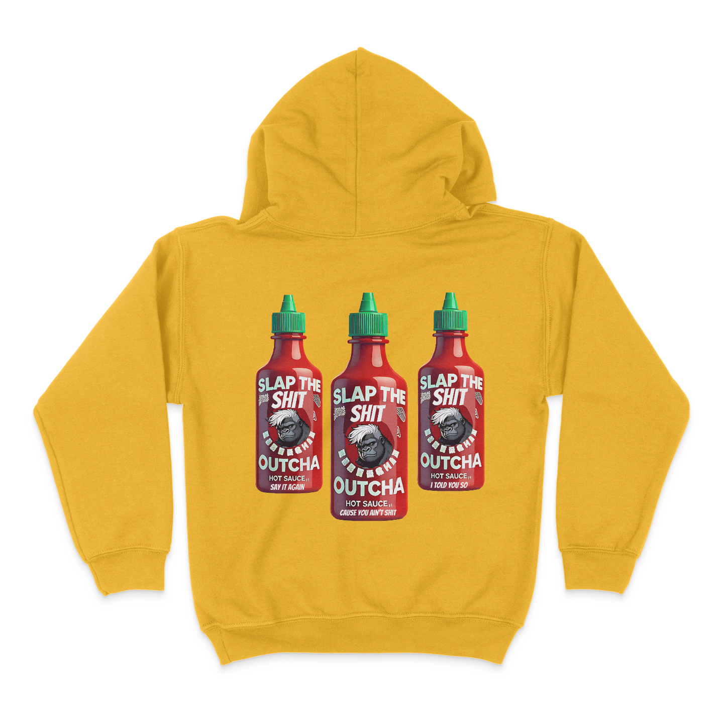 3 Flavors Hot Sauce Unisex Hoodie