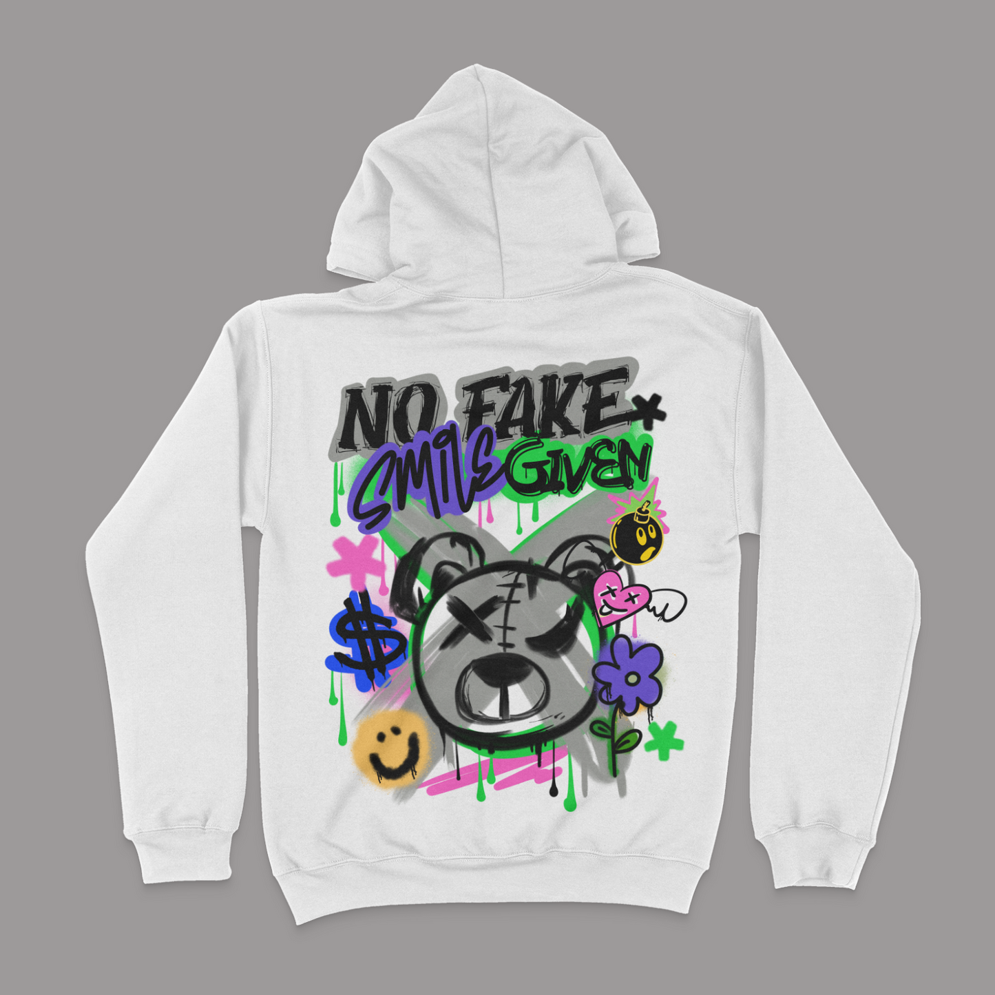 No fake Smile Unisex Hoodie