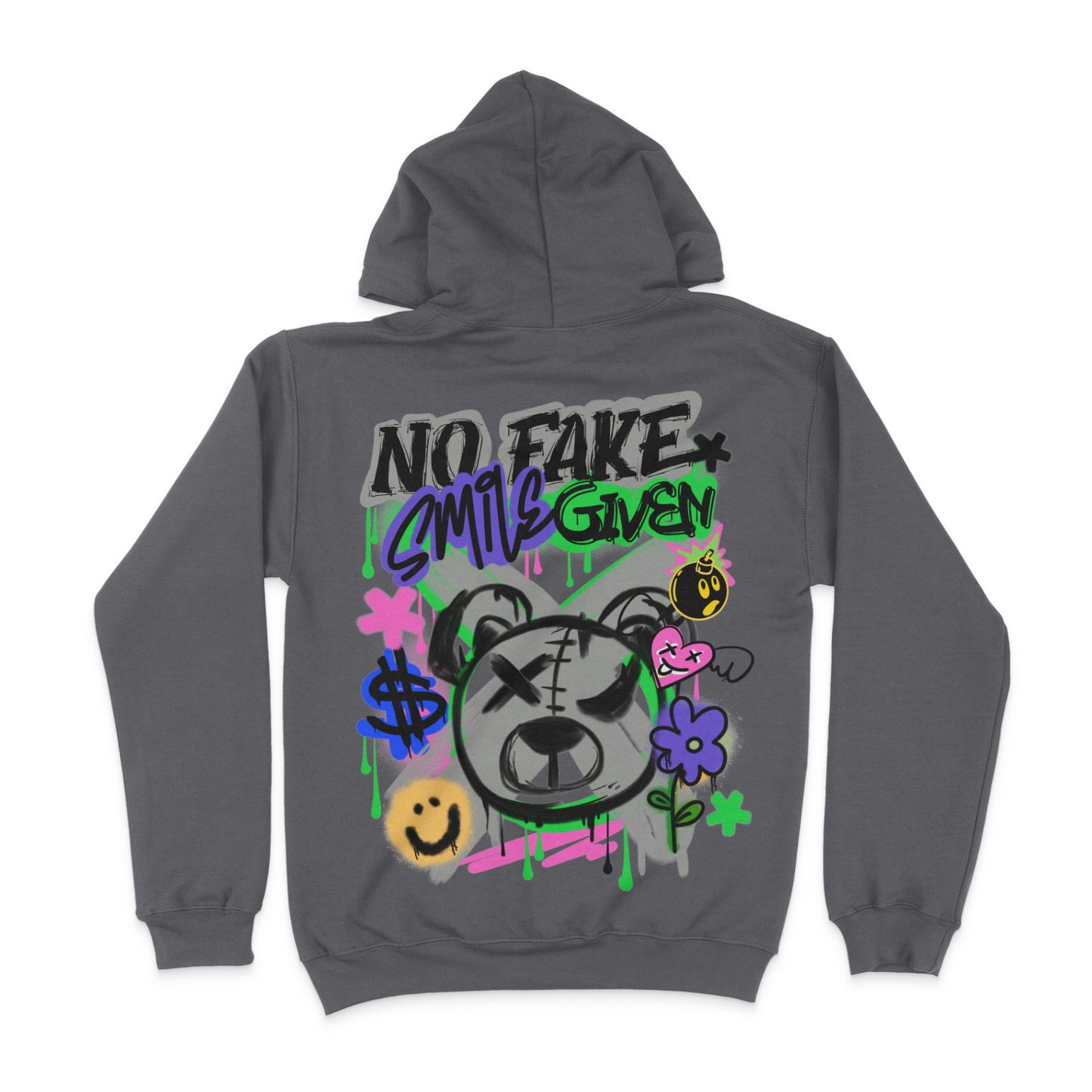 No fake Smile Unisex Hoodie