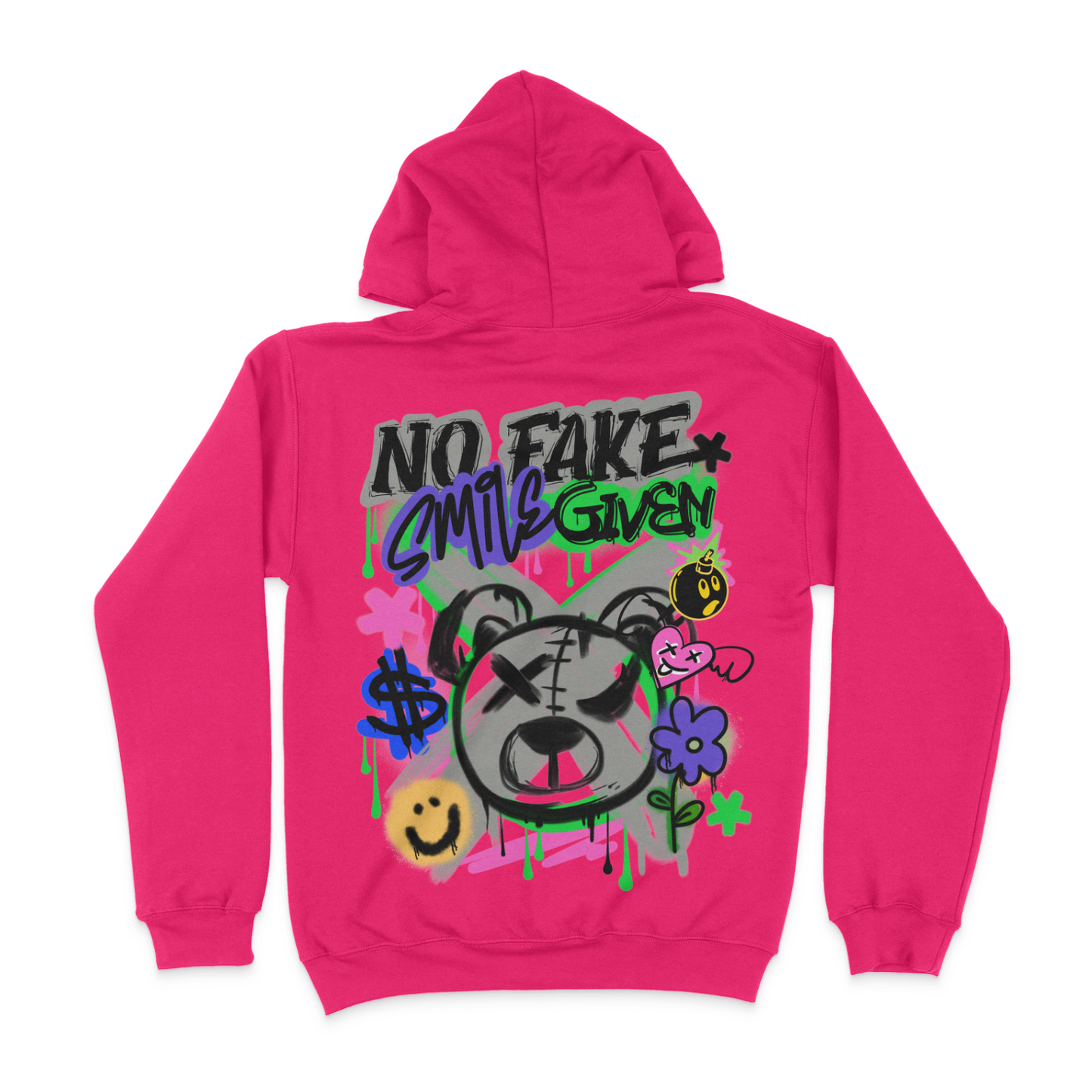 No fake Smile Unisex Hoodie