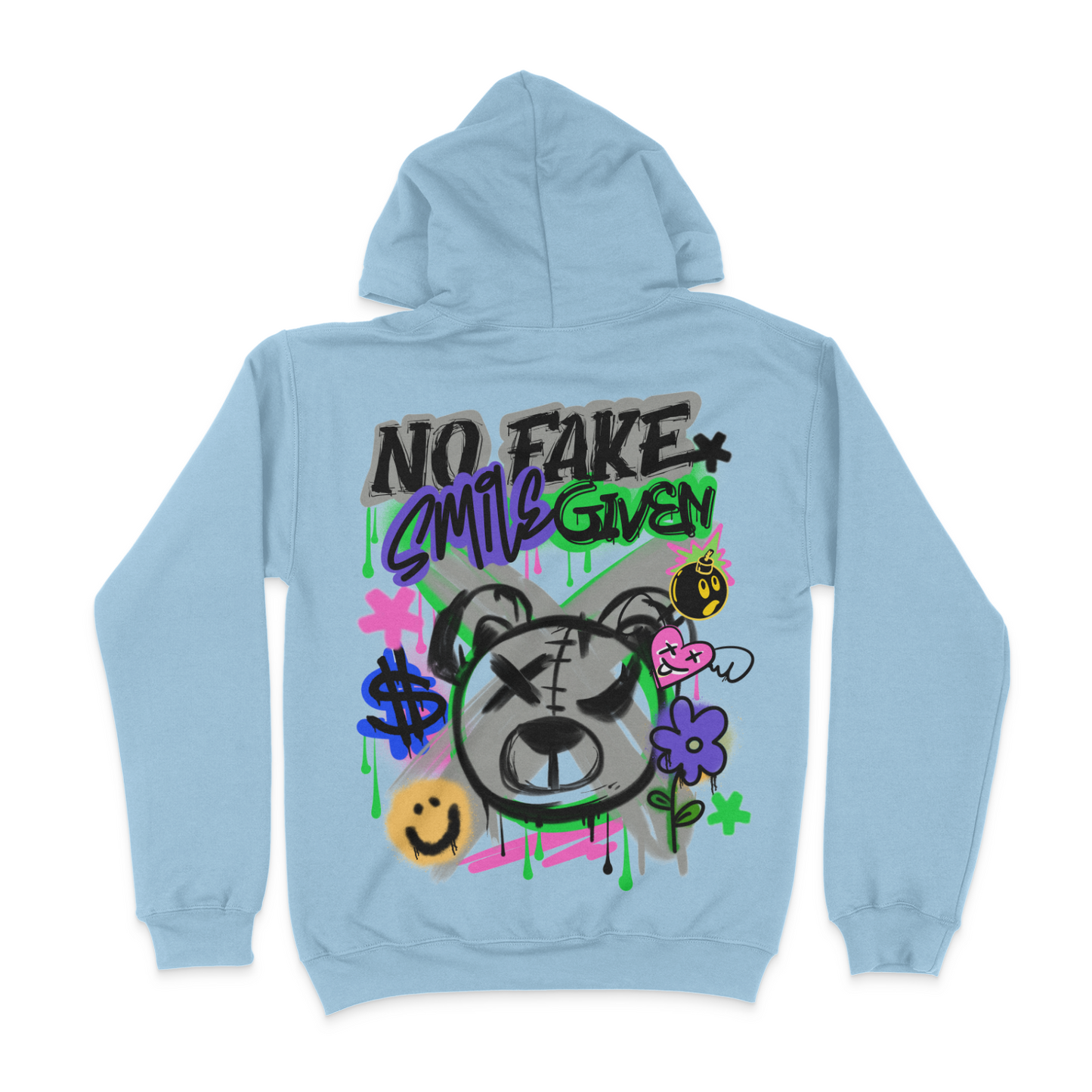 No fake Smile Unisex Hoodie