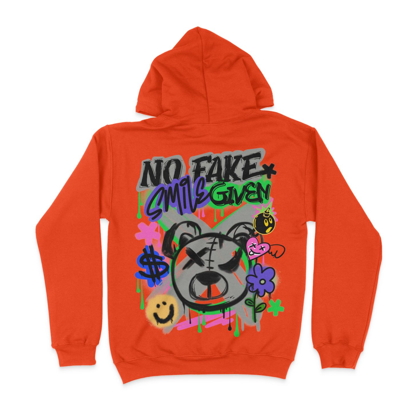 No fake Smile Unisex Hoodie