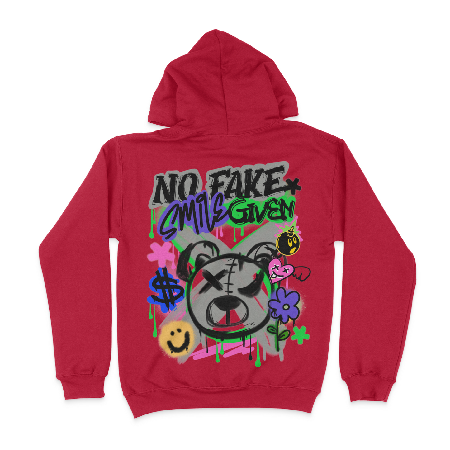 No fake Smile Unisex Hoodie