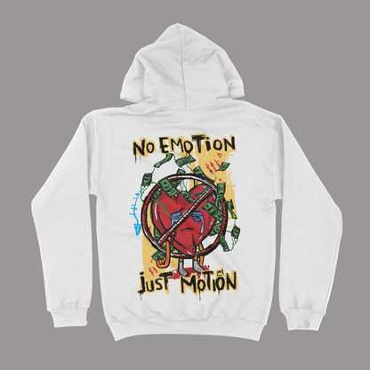 No Emotion Just Motion Graphic Unisex Hoodie