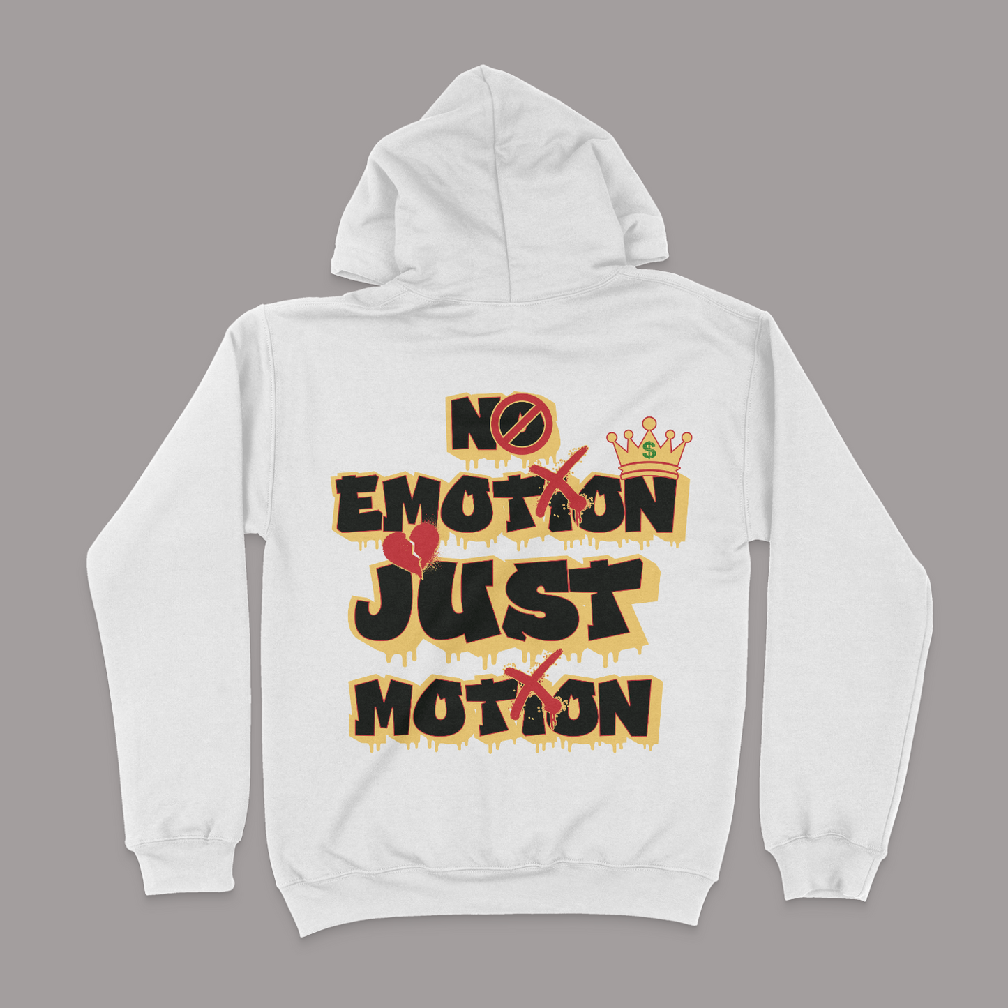 No Emotion, Just Motion Unisex Hoodie