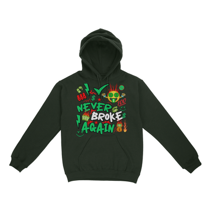 Never Broke Again Graphic Unisex Hoodie