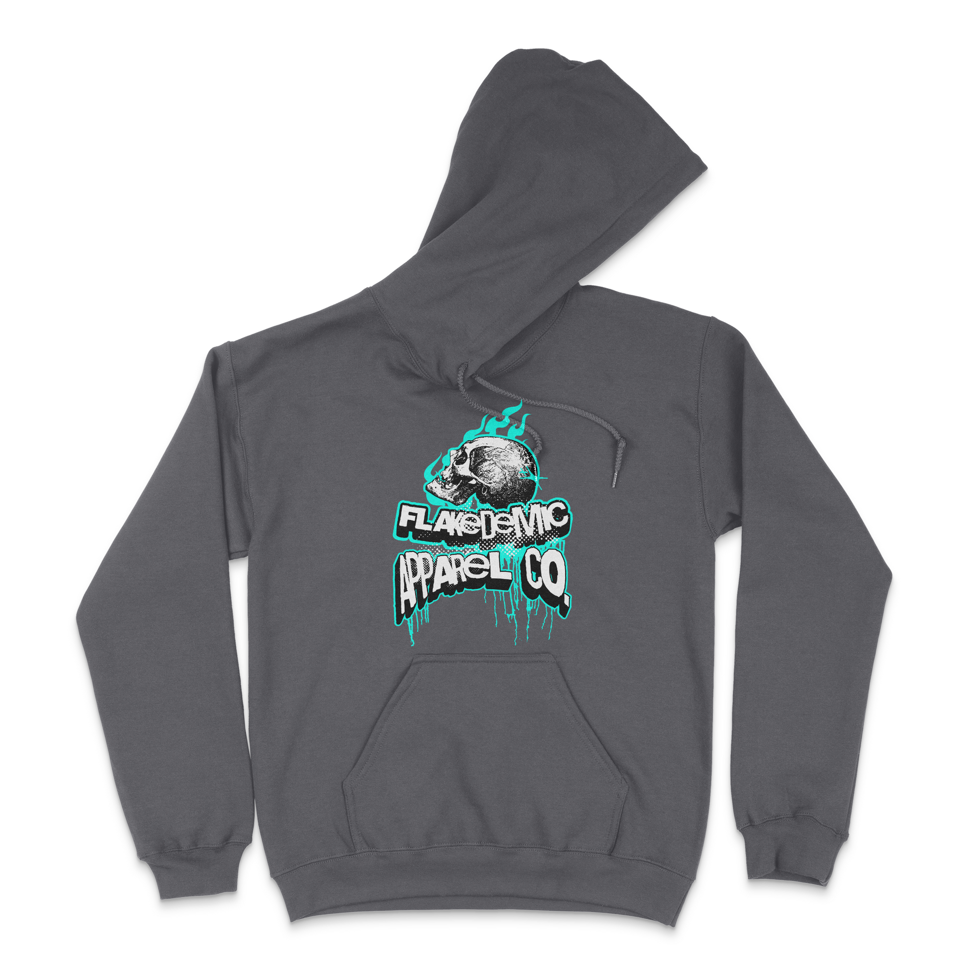 Skull Drip by FlakeDemic Hoodie | FlakeDemic Apparel